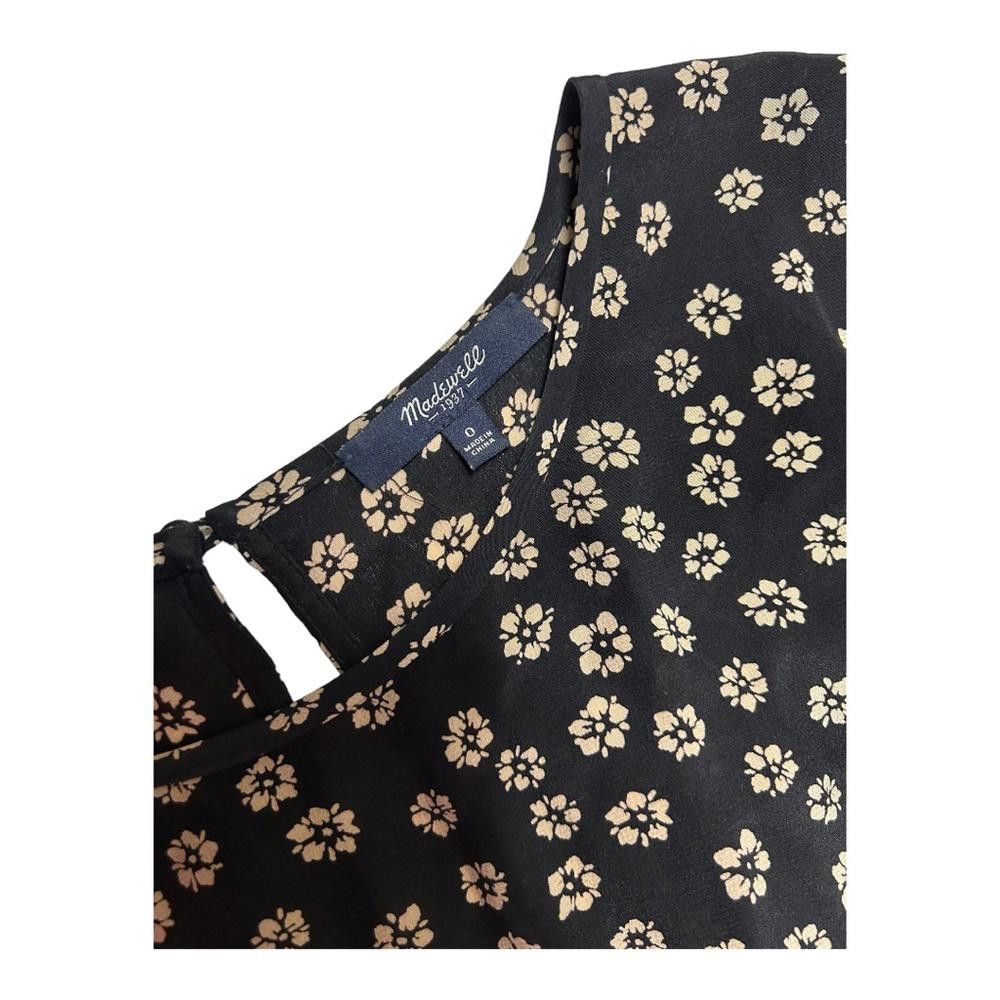 Madewell Madewell l Silk Stencil Blossom Mini Dress Hi-Low Size 0 Size XS / US 0-2 / IT 36-38 - 6 Thumbnail
