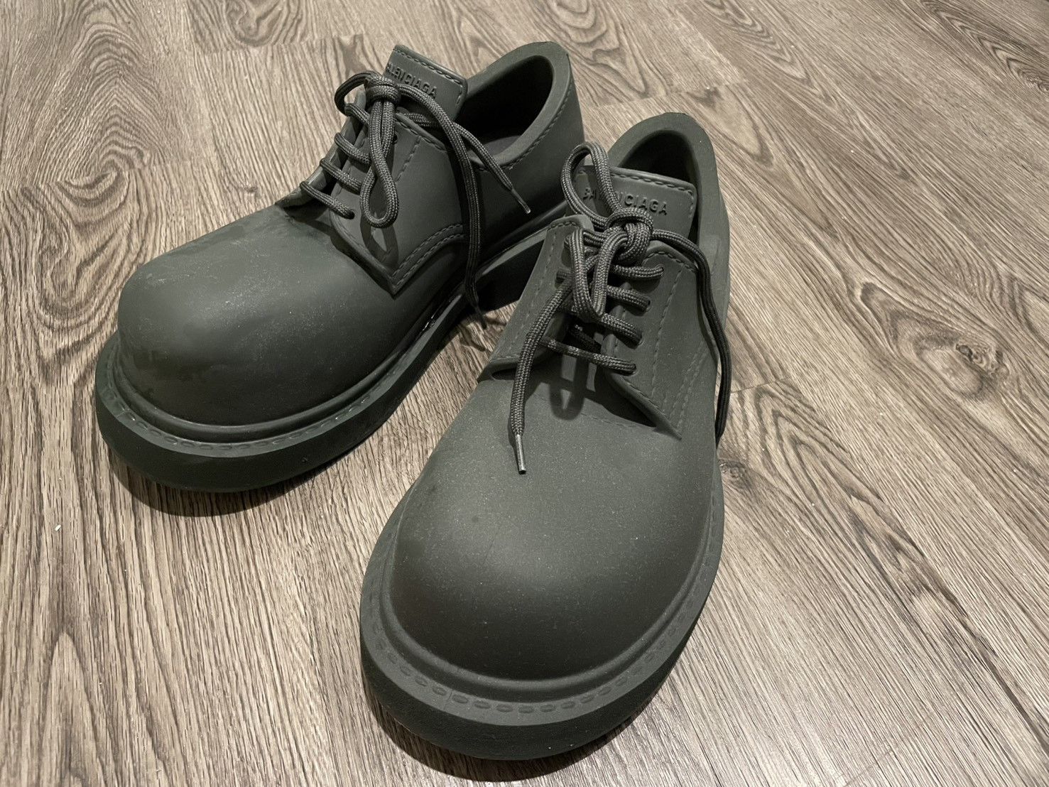 Balenciaga Steroid Derby in Dark Khaki Size US 8 / EU 41 - 2 Thumbnail