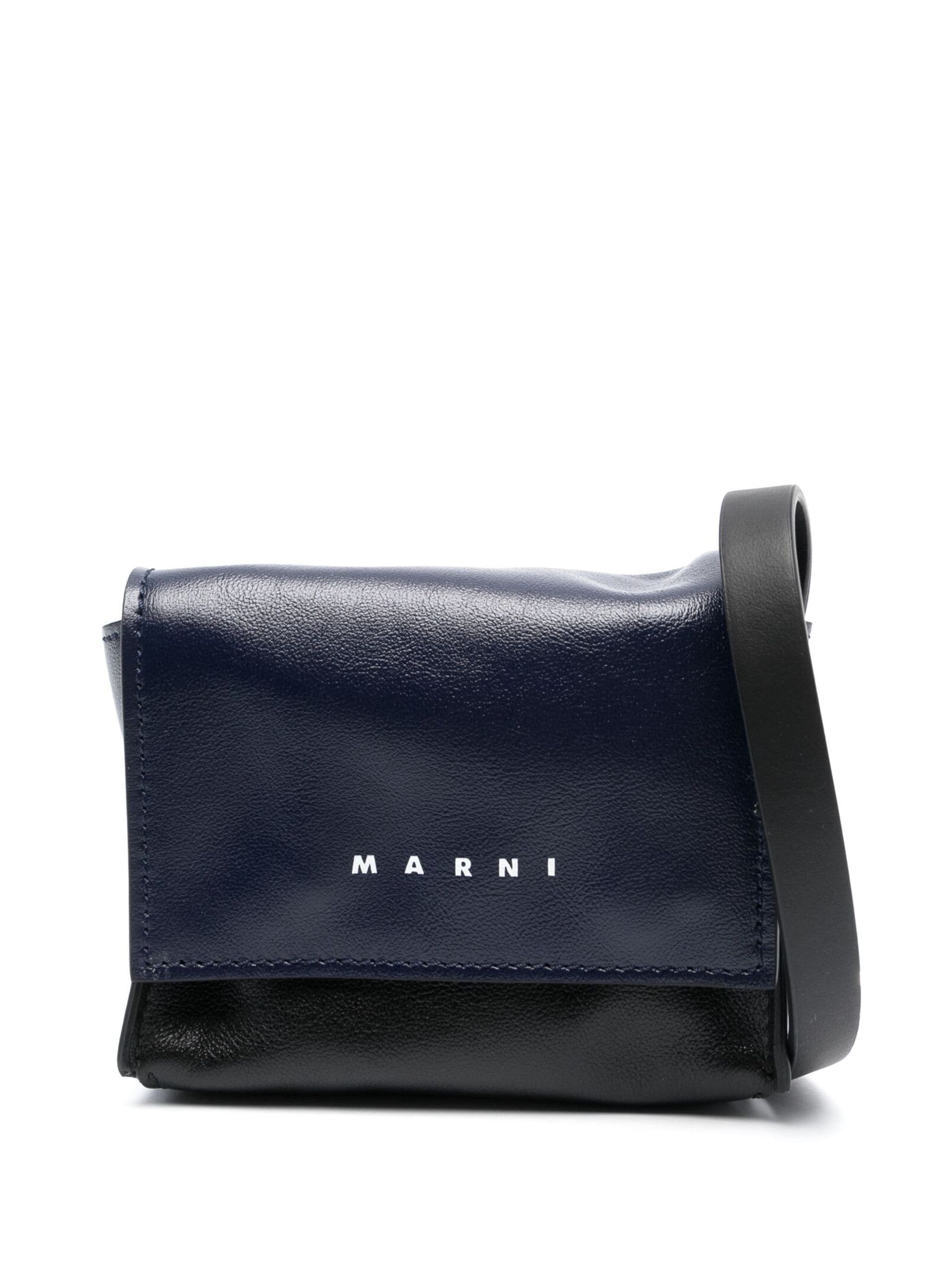 image of Marni O1W1Db10524 Size-Os Duffle Shoulder Bag In Green, Women's
