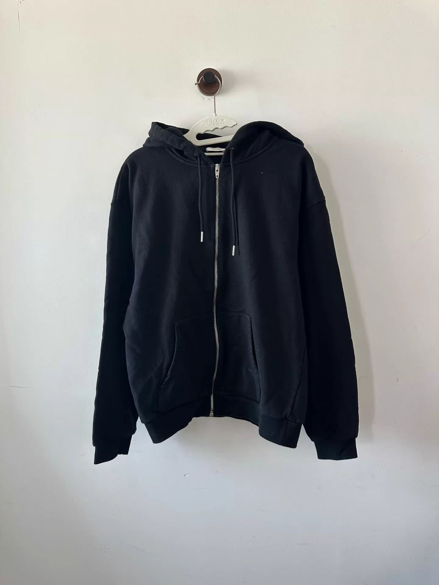 Celine CELINE Logo Zipper Hoodie M Size US M / EU 48-50 / 2 - 1 Thumbnail