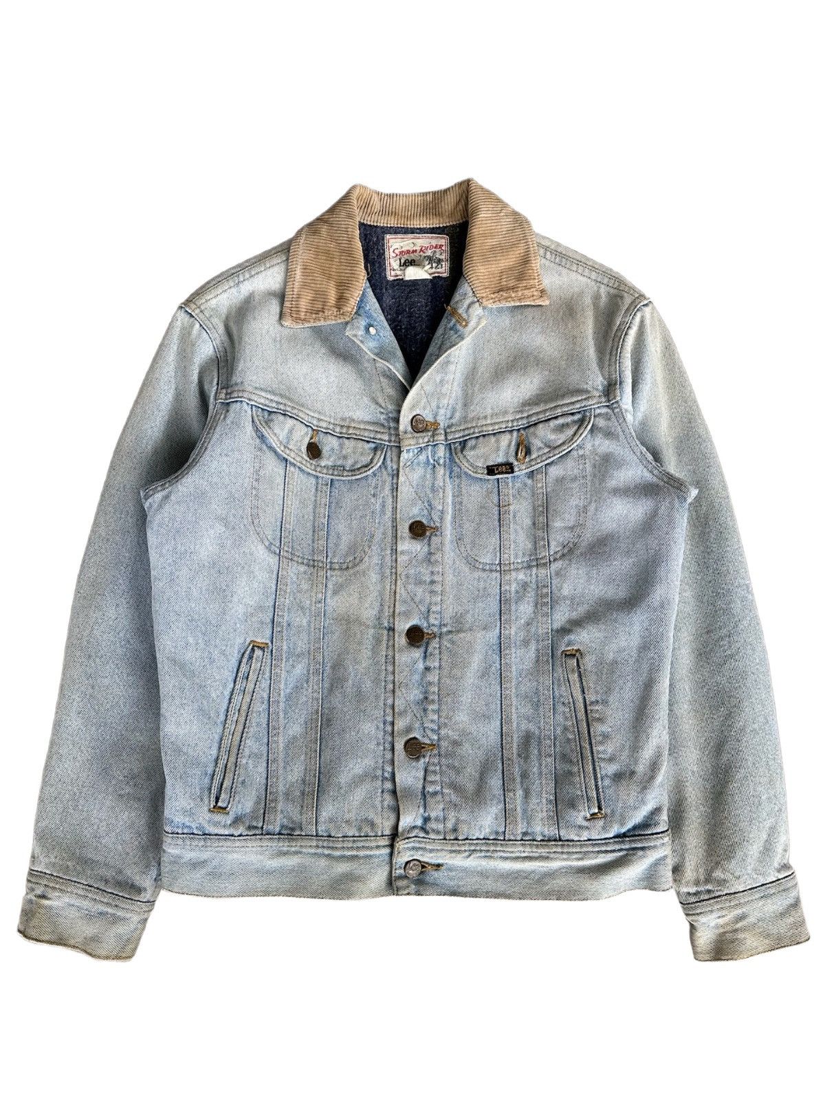 Lee × Vintage Vintage Lee Storm Rider Denim Jacket Size US S / EU 44-46 / 1 - 1 Thumbnail