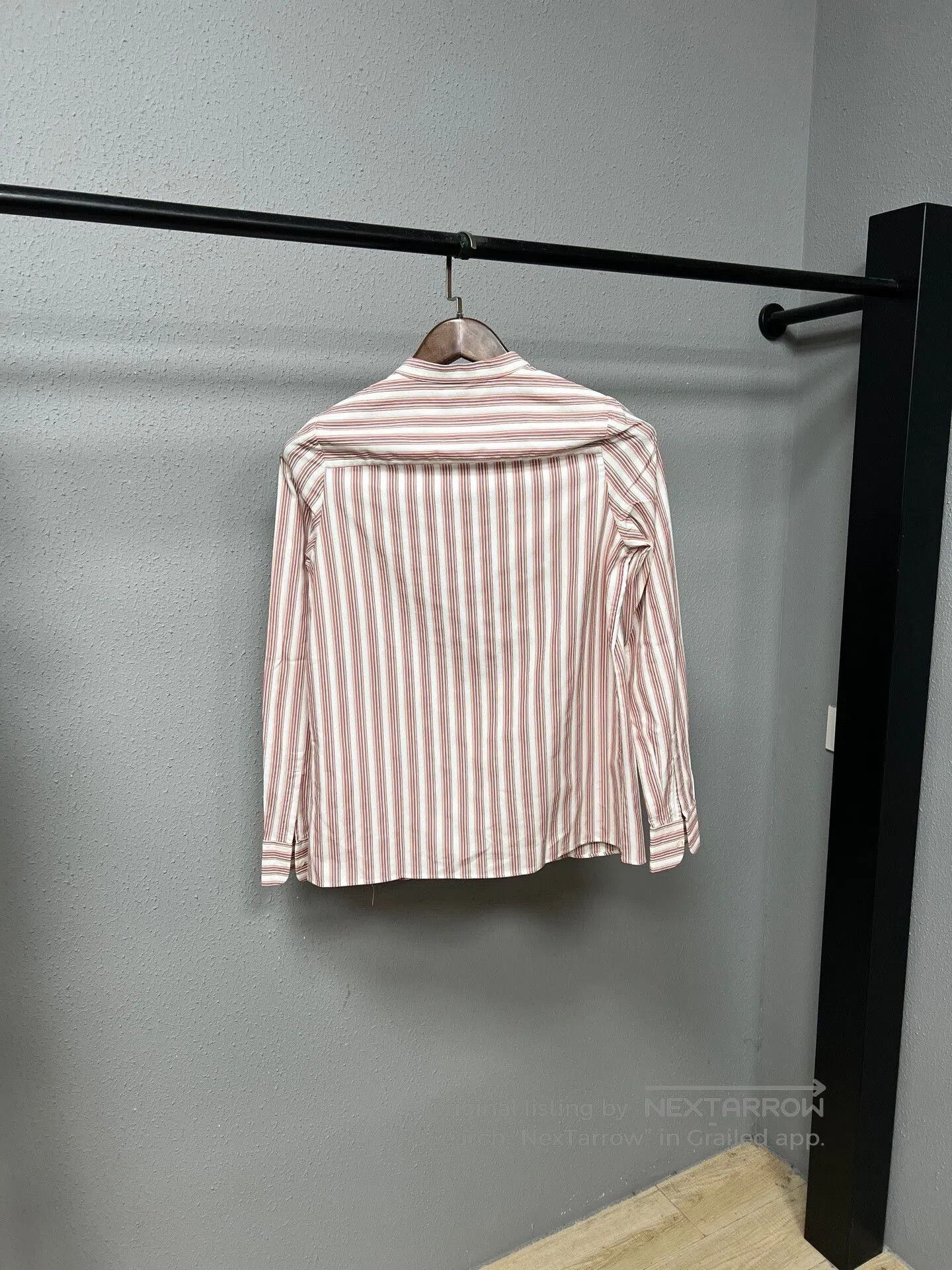 Loro Piana Loro Piana Striped Long Sleeve Shirt. Size US M / EU 48-50 / 2 - 2 Thumbnail