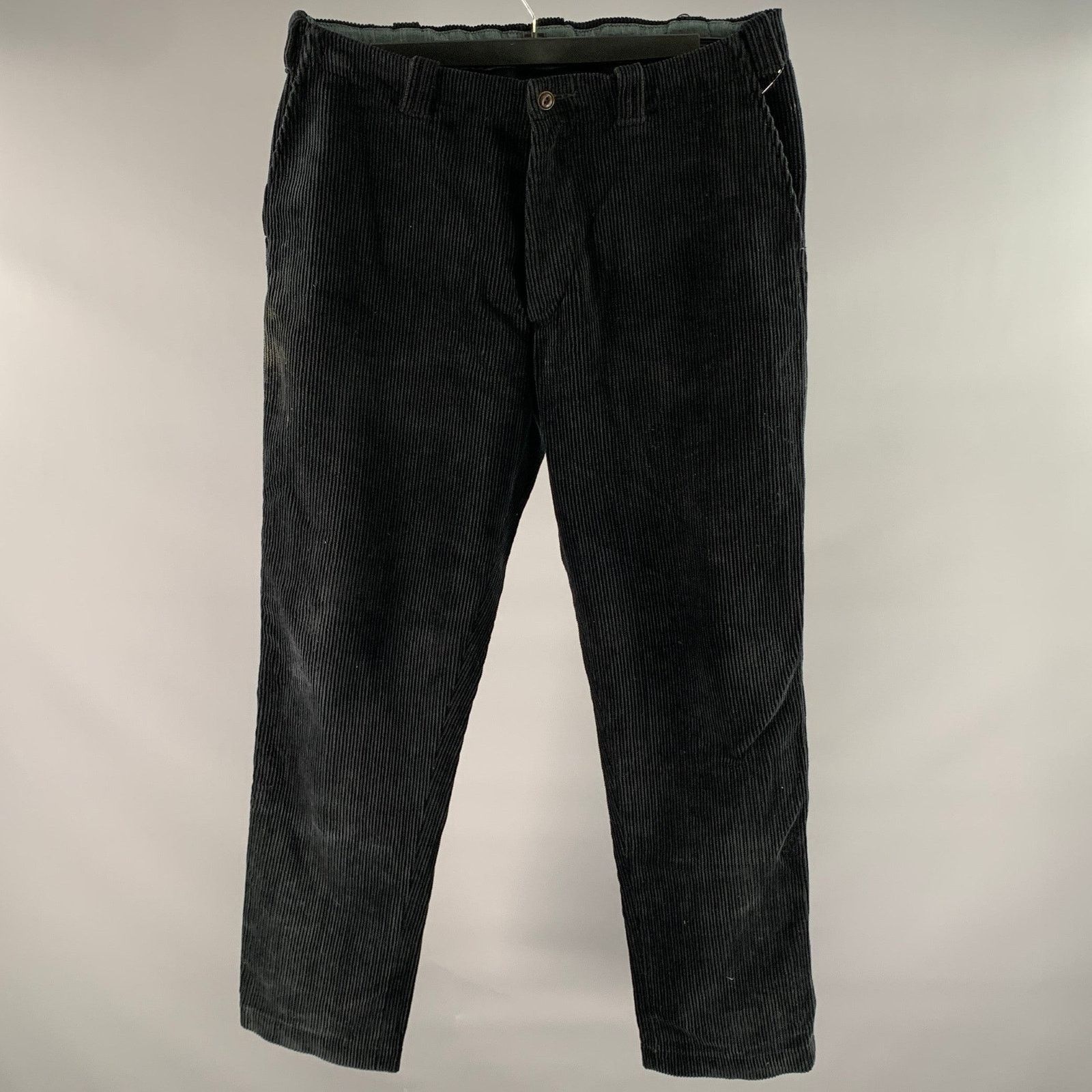 45rpm 45rpm Size L Navy Corduroy Cotton Pants Size US 34 / EU 50 - 1 Thumbnail