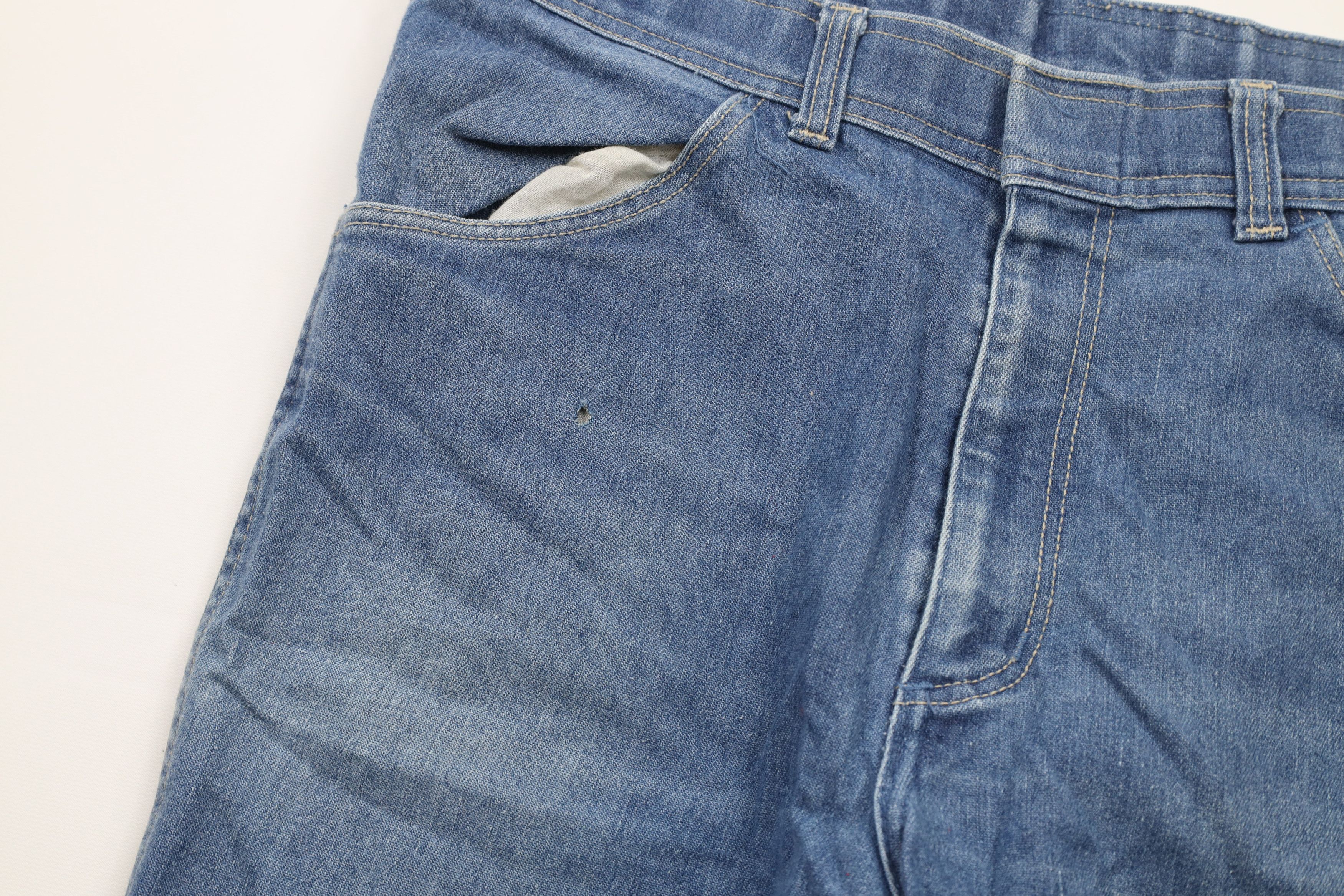 Vintage Vintage 70s Streetwear Wide Leg Bell Bottoms Jeans USA Size US 34 / EU 50 - 6 Thumbnail