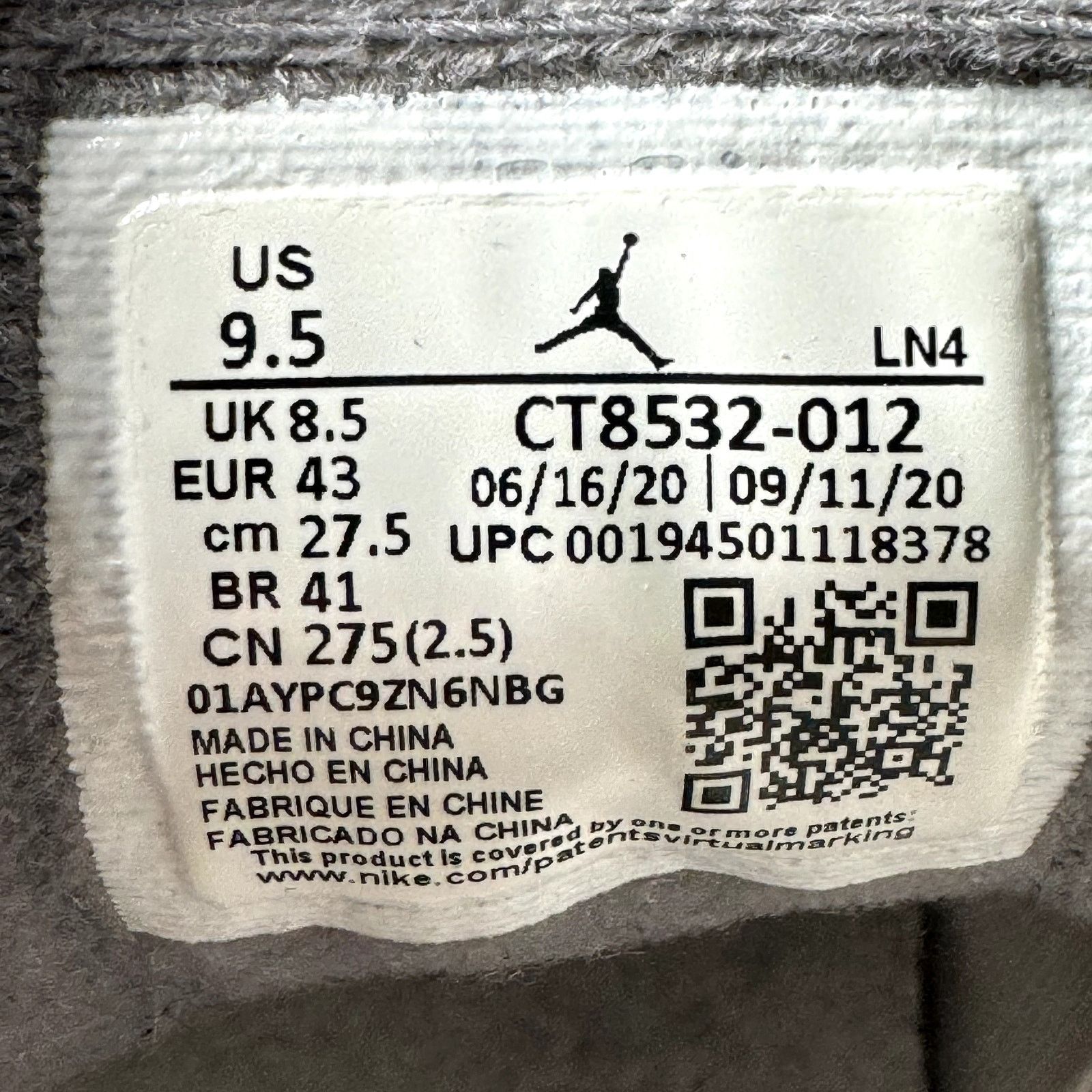 Jordan Brand × Nike Size 9.5 - Air Jordan 3 Retro Cool Grey 2021 Men's Shoes Size US 9.5 / EU 42-43 - 7 Thumbnail