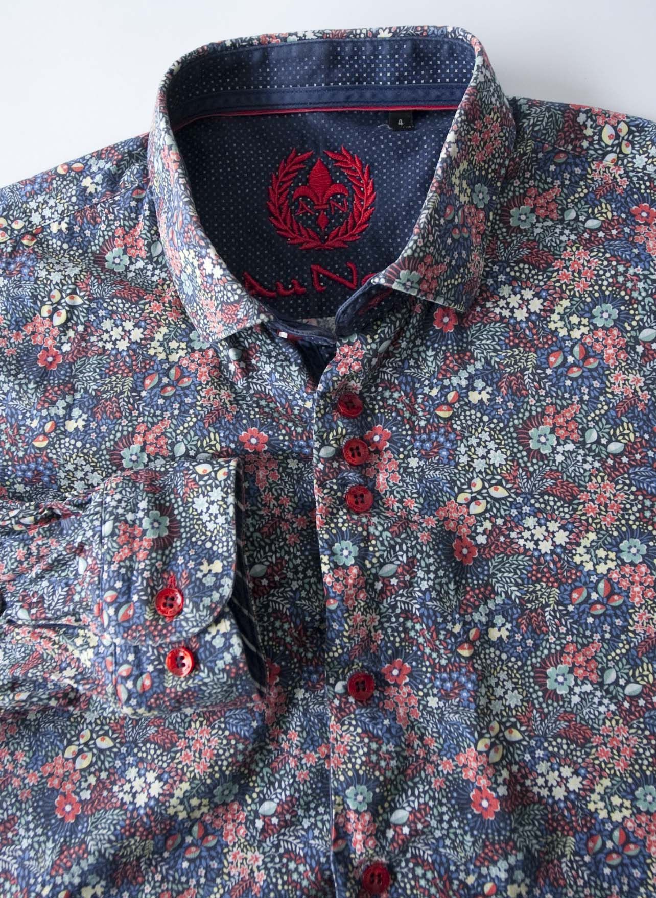 Au Noir Au Noir Shirt Size 4/L Floral Size US L / EU 52-54 / 3 - 2 Thumbnail