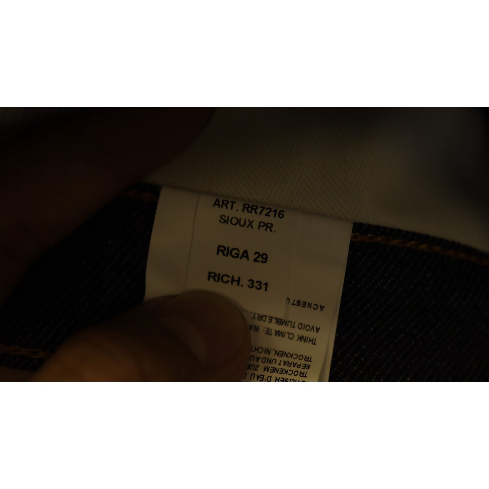 Acne Studios o1rshd1 Denim Jeans in Indigo Size US 31 - 11 Thumbnail