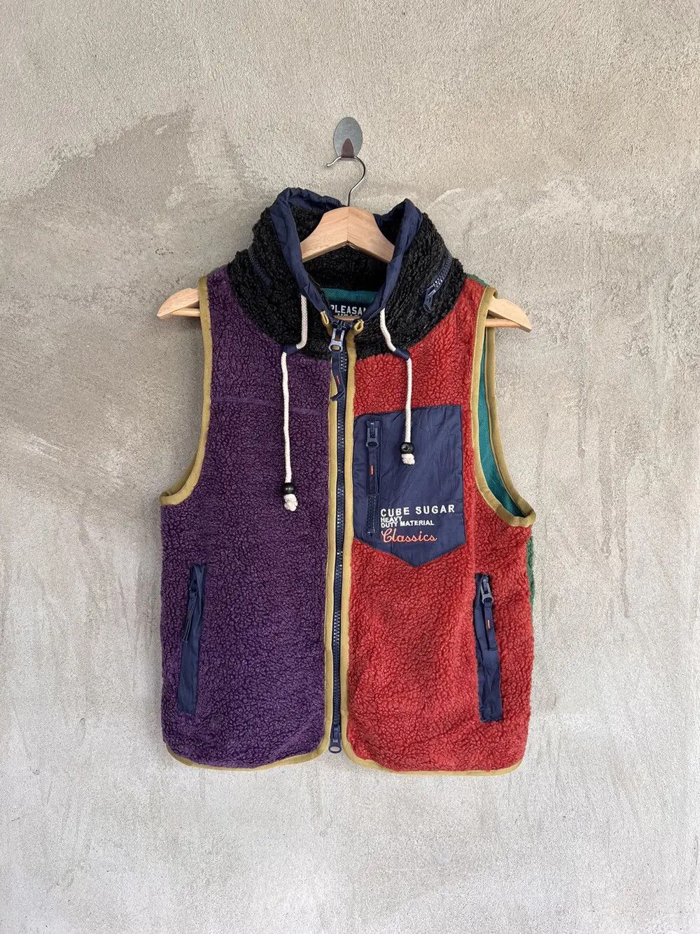 Japanese Brand Japanese Brand Cube Sugar Fleece Vest Size US M / EU 48-50 / 2 - 2 Thumbnail