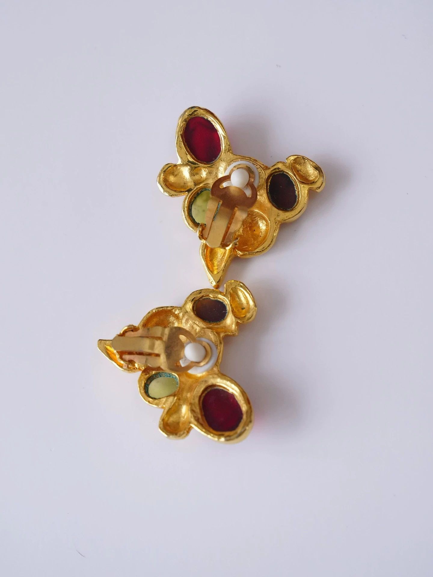 Christian Lacroix Christian Lacroix Lava Jelly Ear Clips Size ONE SIZE - 3 Thumbnail