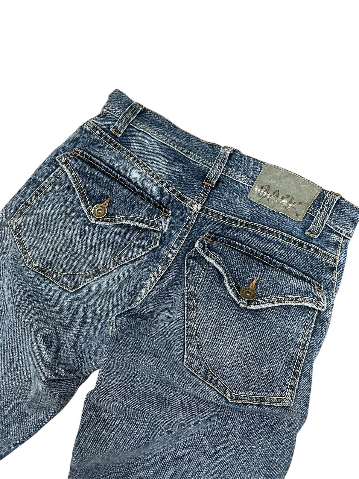 20471120 × GOSTAR DE FUGA × Japanese Brand Back Japan Jean Distressed Light Washed Junya Watanabe Style Size US 29 - 12 Thumbnail