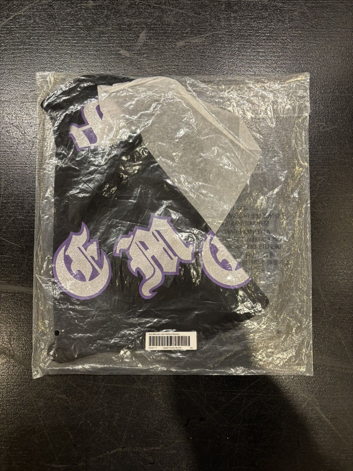Supreme Supreme Lightweight Balaclava Purple/Black Size ONE SIZE - 2 Thumbnail