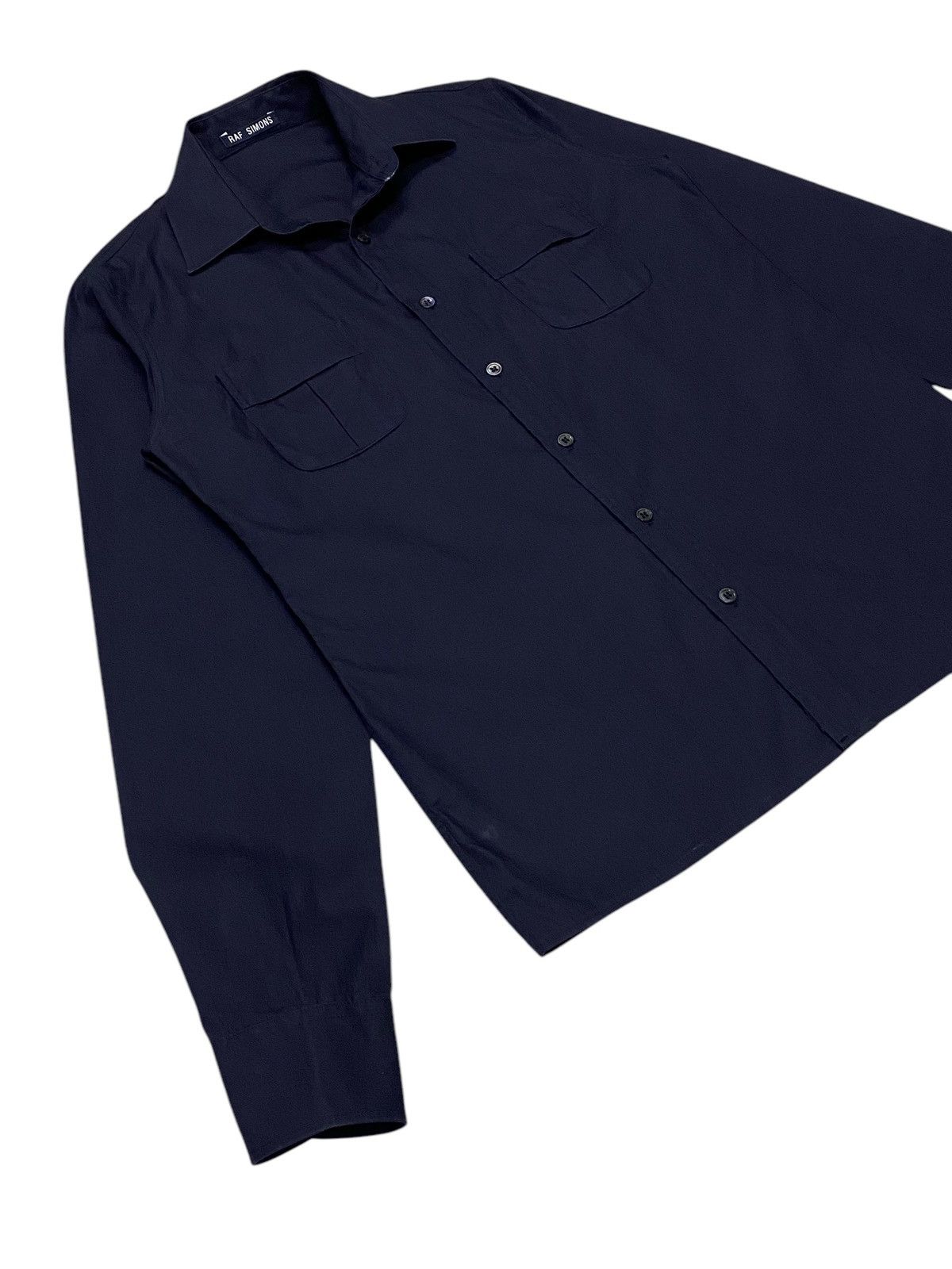 Raf Simons Raf Simons Slim Fit Casual Button Ups Shirt Size US S / EU 44-46 / 1 - 13 Thumbnail