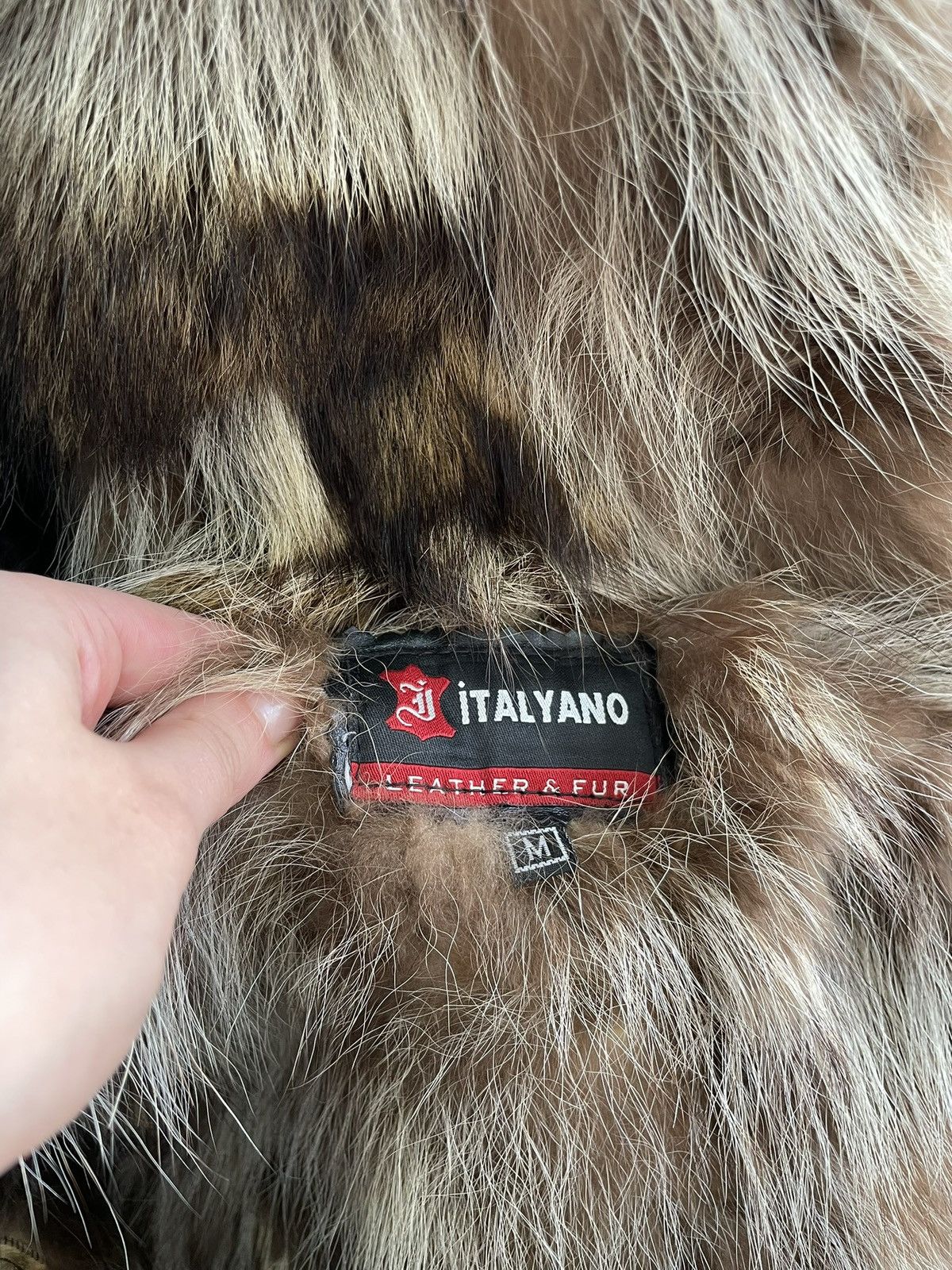If Six Was Nine Rare leather bomber jacket 2000s Fur legrandebleu style Size US M / EU 48-50 / 2 - 5 Thumbnail