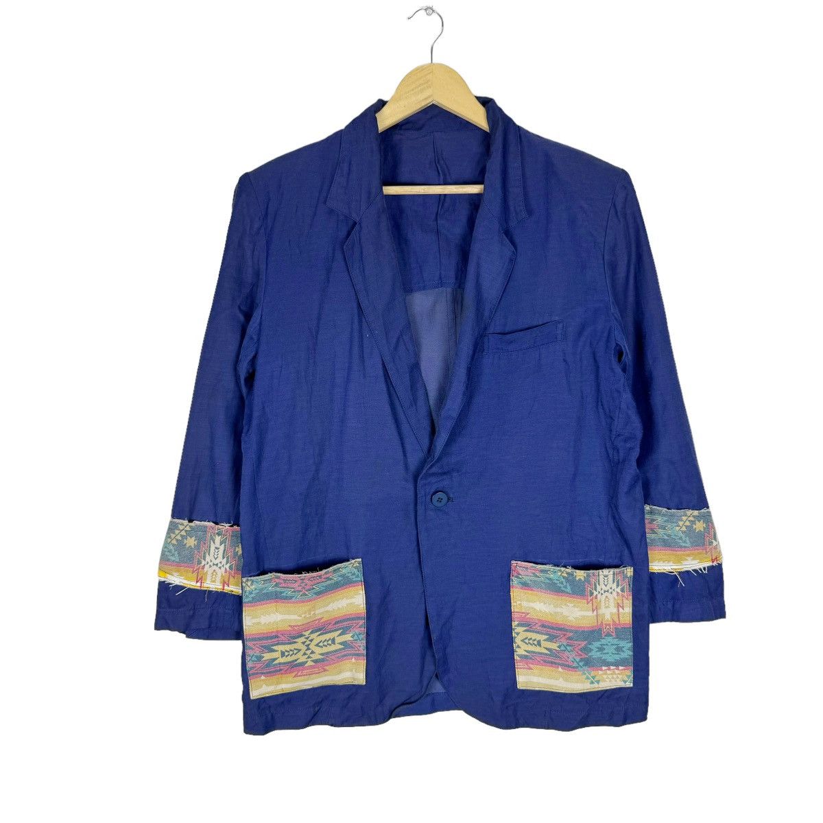 Yohji Yamamoto ⚡️Y’S YOHJI YAMAMOTO NAVAJO BUTTON JACKET Size US M / EU 48-50 / 2 - 2 Thumbnail