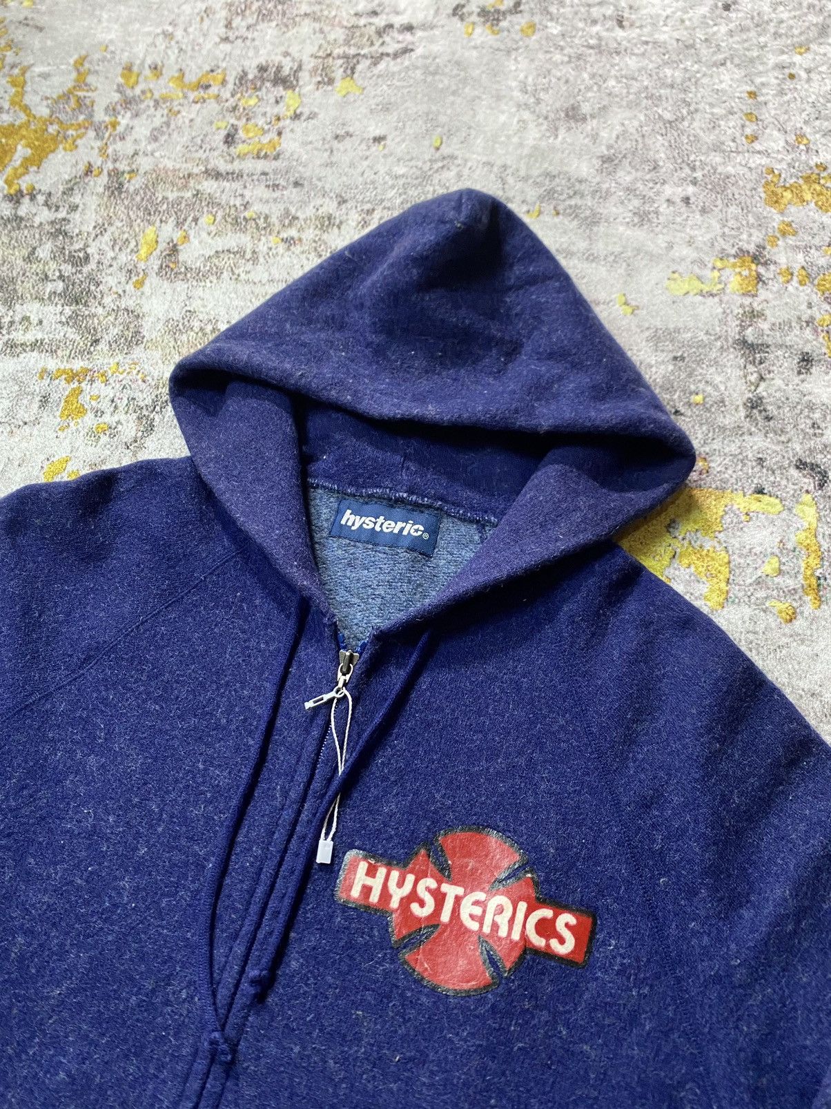 Hysteric Glamour Vintage Hysteric glamour wool hoodie Size US L / EU 52-54 / 3 - 2 Thumbnail