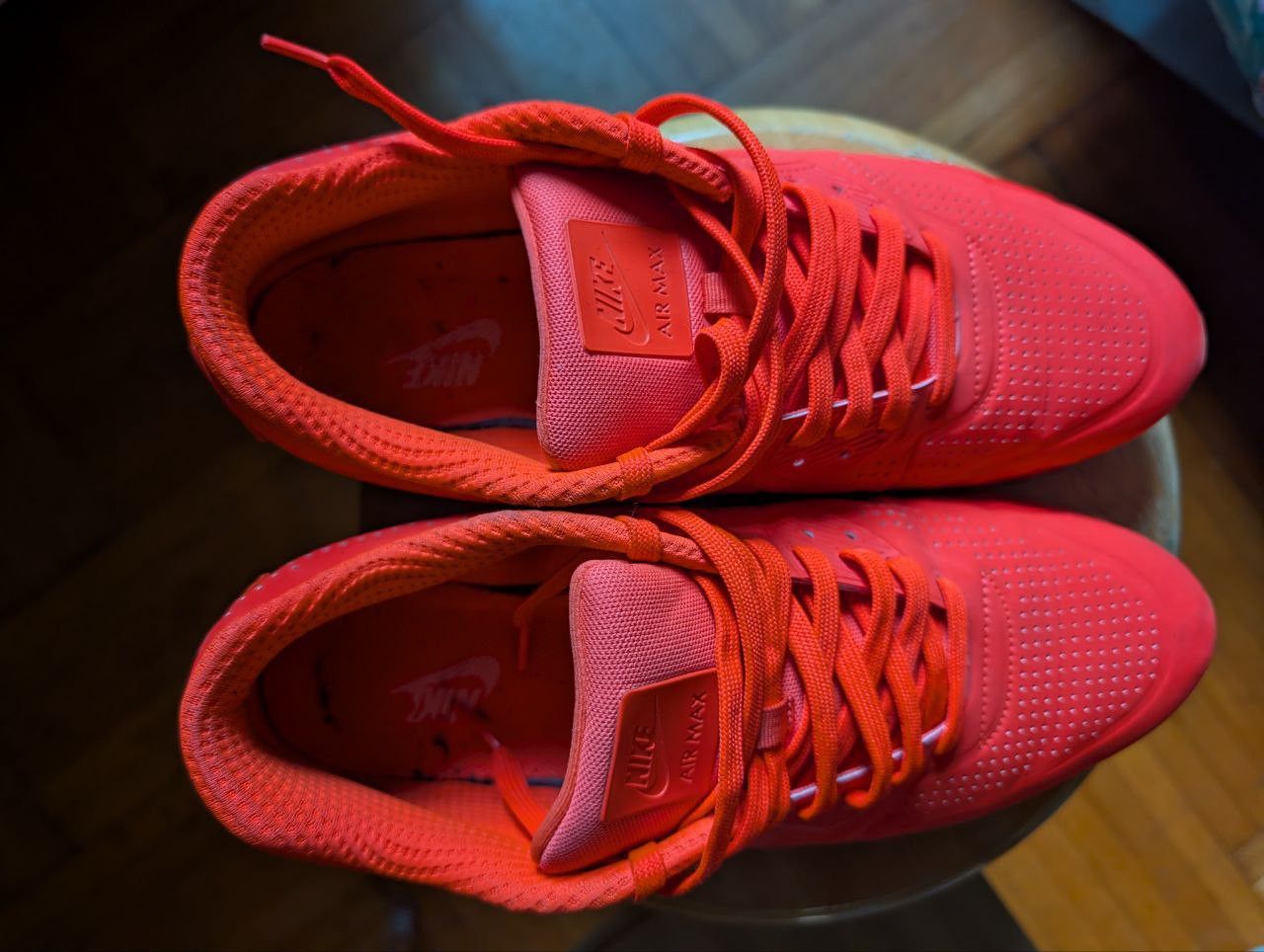 Nike Airmax 90 Ultra Moire Bright Crimson Size US 11 / EU 44 - 9 Thumbnail