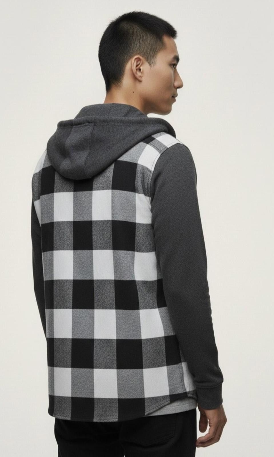 Other Hawk’s Bay NEW Light Weight Flannel Shirt Jacket with Hood Size US M / EU 48-50 / 2 - 2 Thumbnail