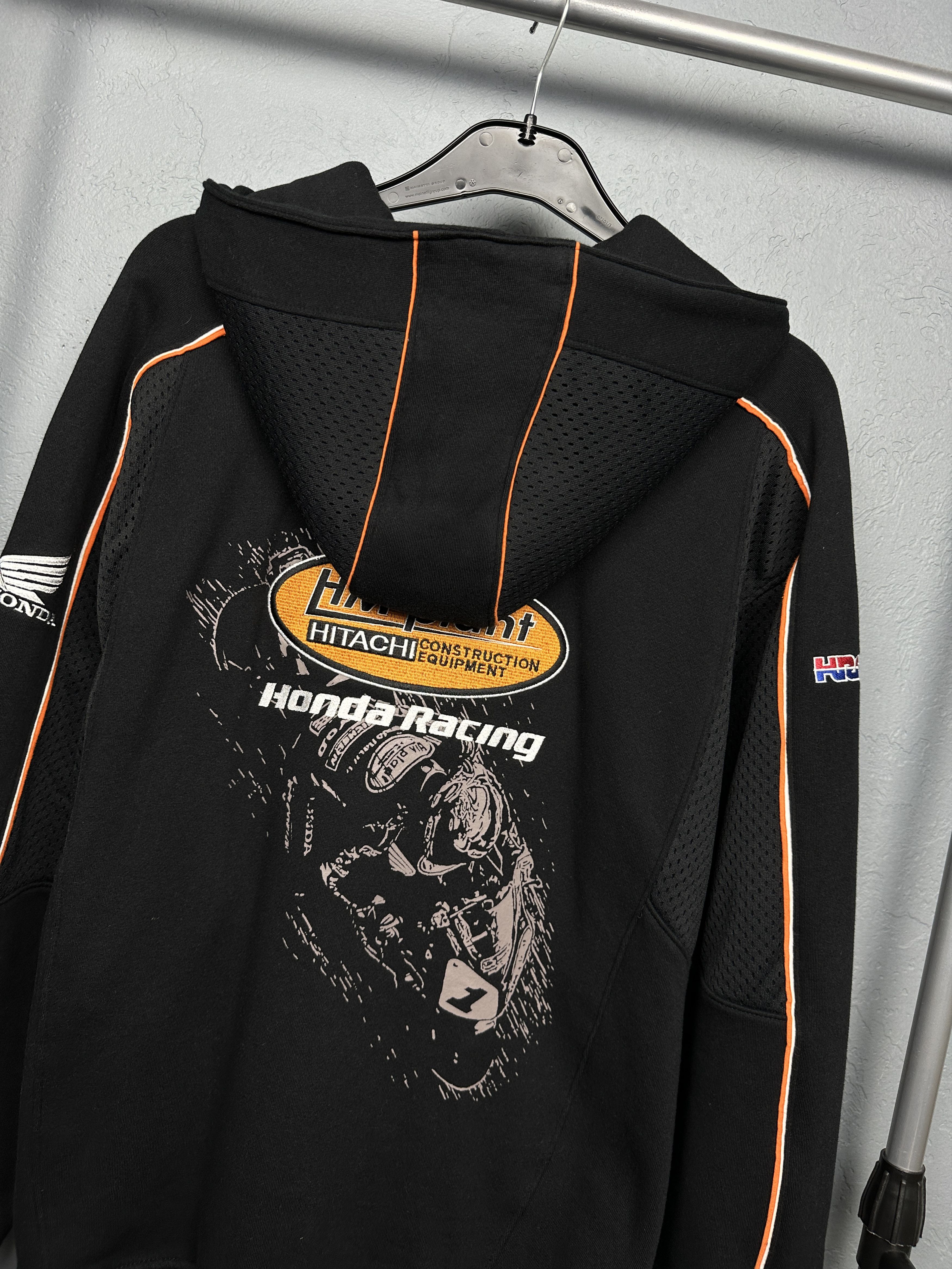 Honda Honda Racing Team Vintage Mens Zip Hoodie Size US S / EU 44-46 / 1 - 2 Thumbnail