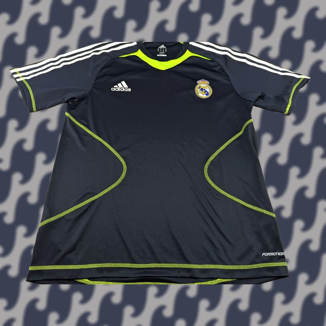 Adidas Adidas Real Madrid 2010-2011 Training Jersey Mens Size L Football Black Adult Size US L / EU 52-54 / 3 - 1 Thumbnail