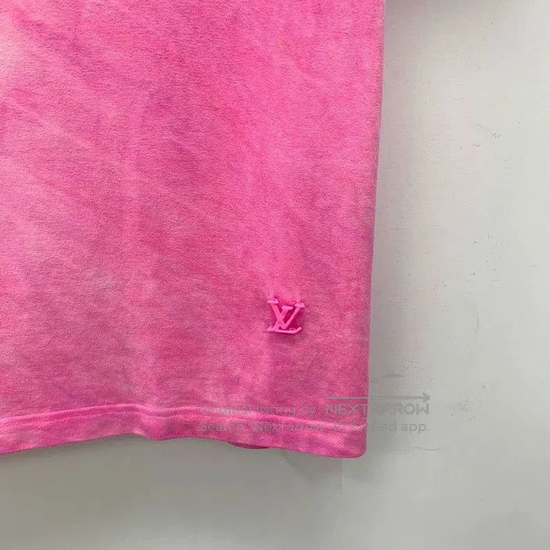 Louis Vuitton Louis Vuitton Pink Logo Tie-Dye T-Shirt. Size US S / EU 44-46 / 1 - 4 Thumbnail