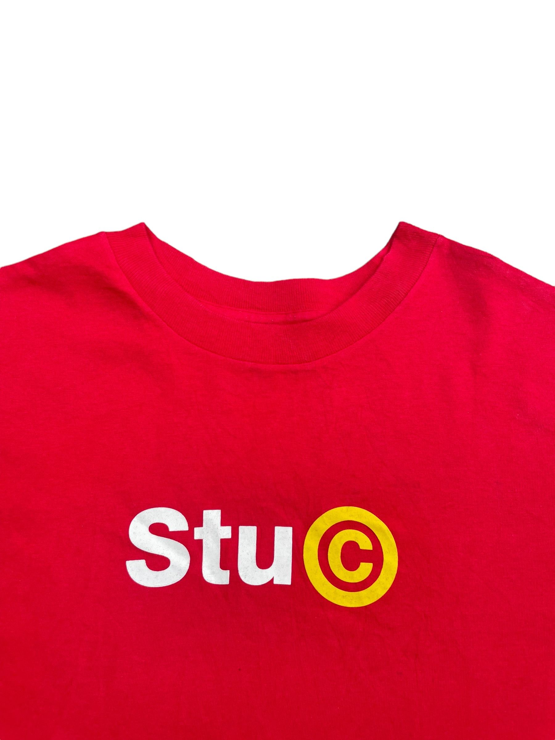 Stussy Vintage Stussy Stuc Made in Usa Tshirt Size US L / EU 52-54 / 3 - 4 Thumbnail