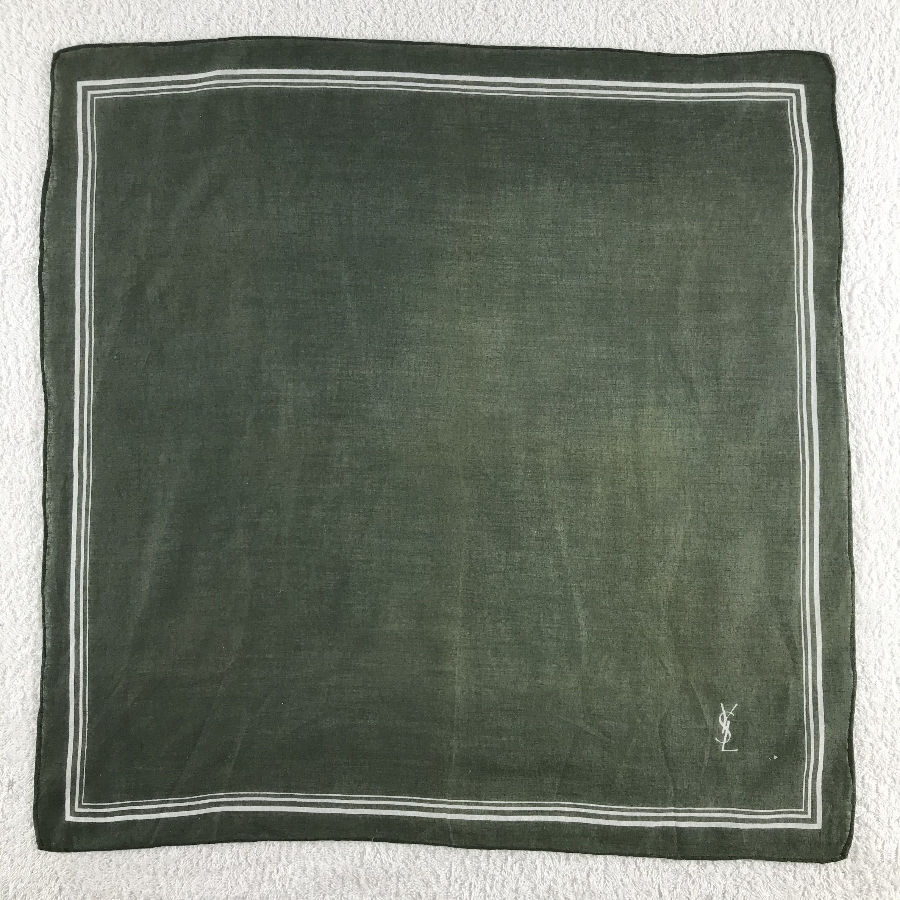 Vintage × Yves Saint Laurent Yves Saint Laurent Bandana / Handkerchief /Neckerchief -S160 Size ONE SIZE - 1 Thumbnail