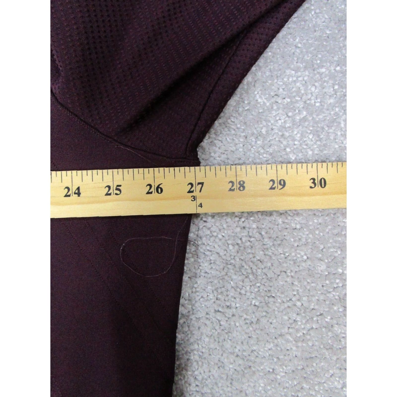 Nike Nike Golf Sweater Mens XL Burgundy Dri-FIT Quarter Zip Logo Pullover Size US XL / EU 56 / 4 - 7 Thumbnail