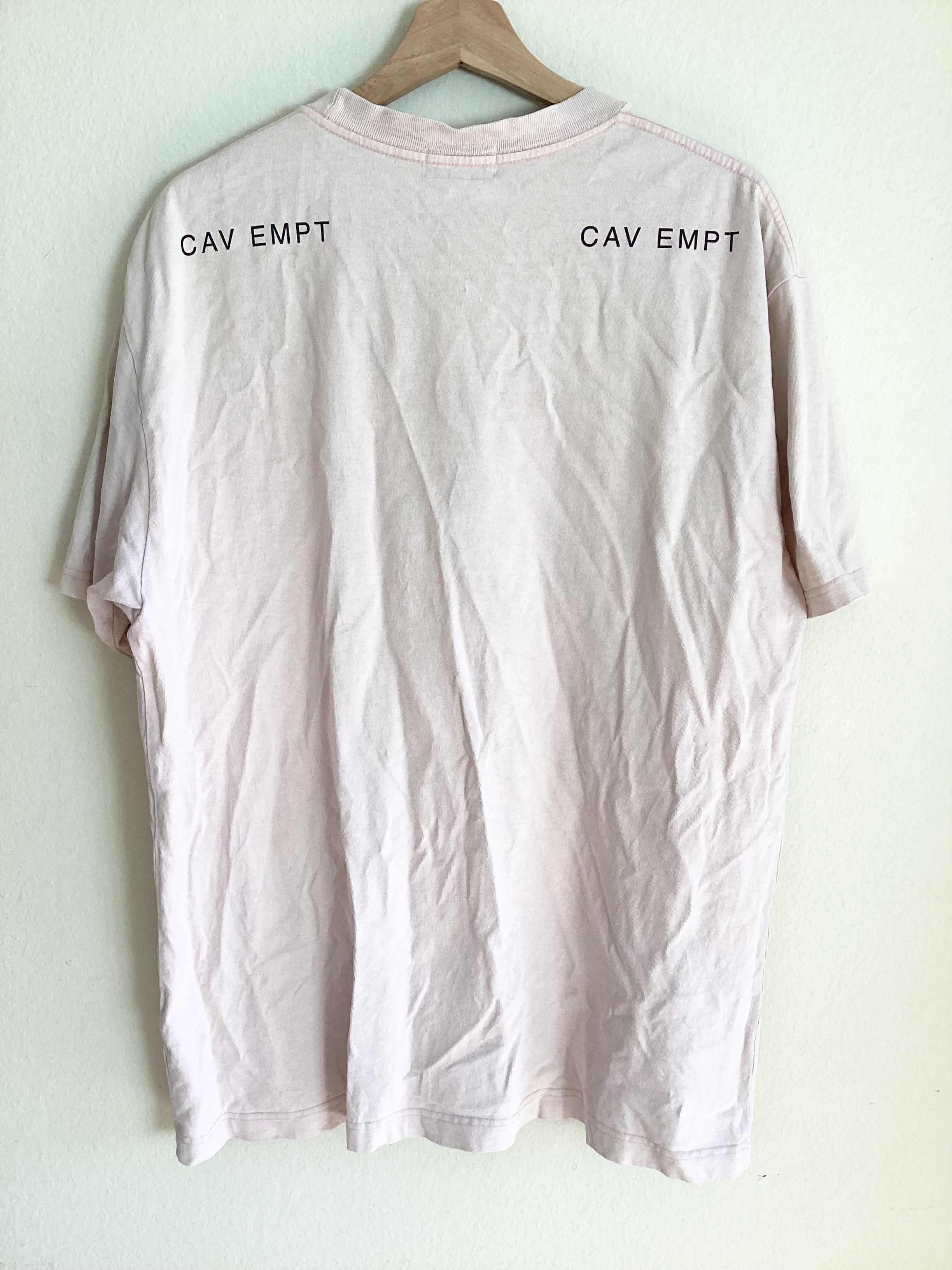 Cav Empt (XL)C.E. Cav Empt Tee Light Pink X-Large Size US XL / EU 56 / 4 - 4 Thumbnail