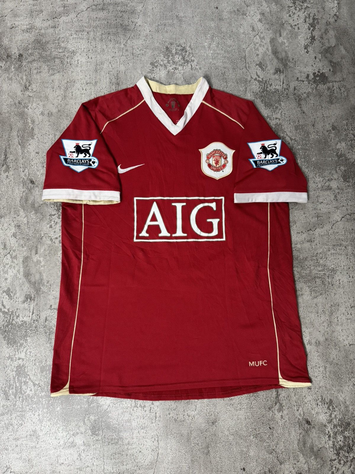 Nike NIKE 2006-2007 MANCHESTER UNITED HOME JERSEY Size US M / EU 48-50 / 2 - 1 Thumbnail