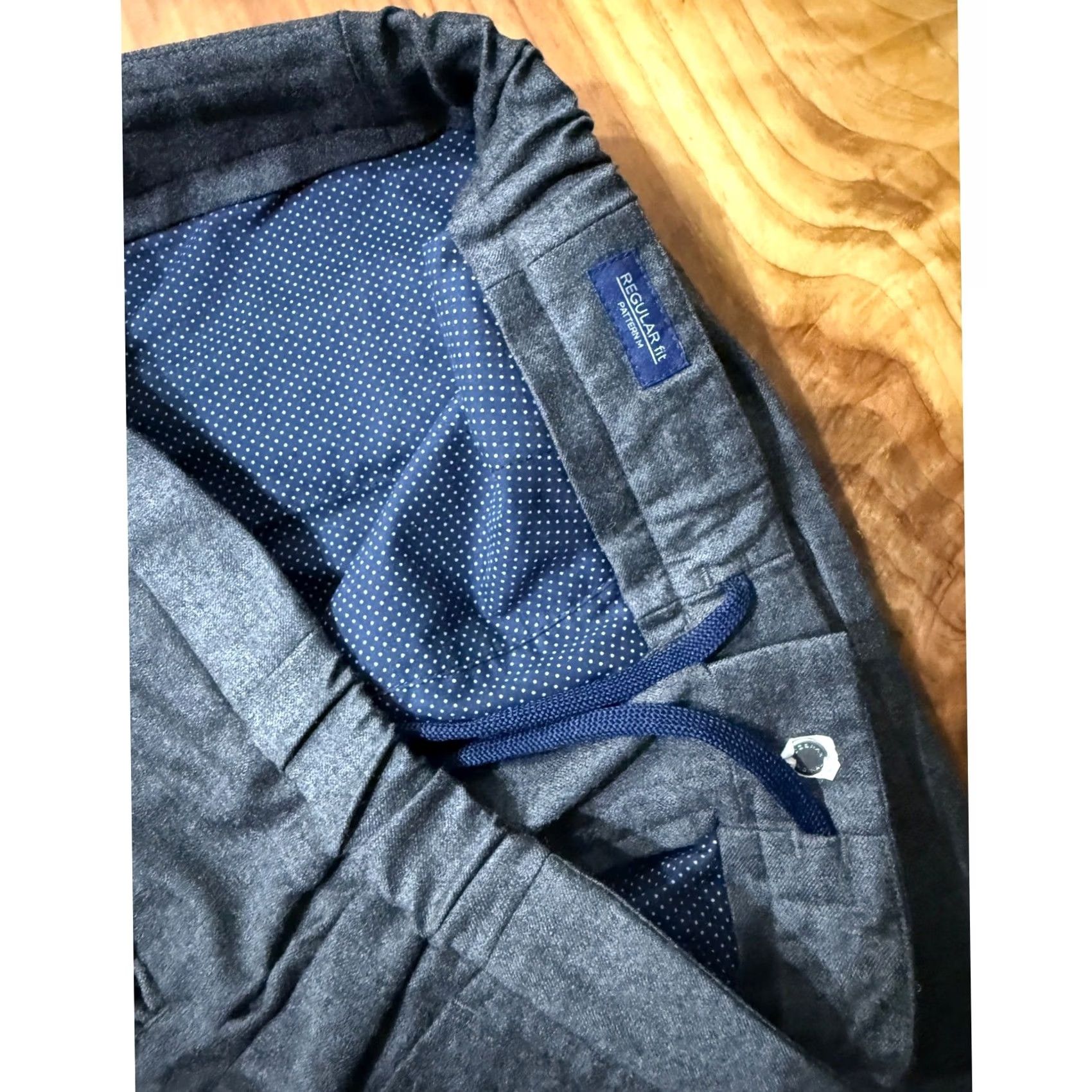 Incotex INCOTEX Dress Pants 32 x 30 Wool Straight Flat Regular fit Designer S3-4 Mens Gray Size US 32 / EU 48 - 4 Thumbnail