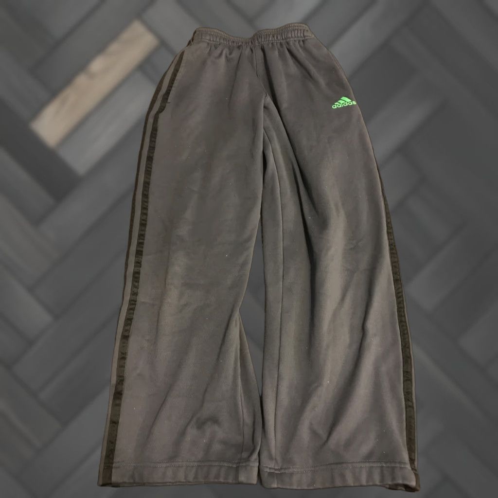 Adidas Women's Adidas Jogger Pants Gray Green Polyester M Size 32" / US 10 / IT 46 - 1 Thumbnail
