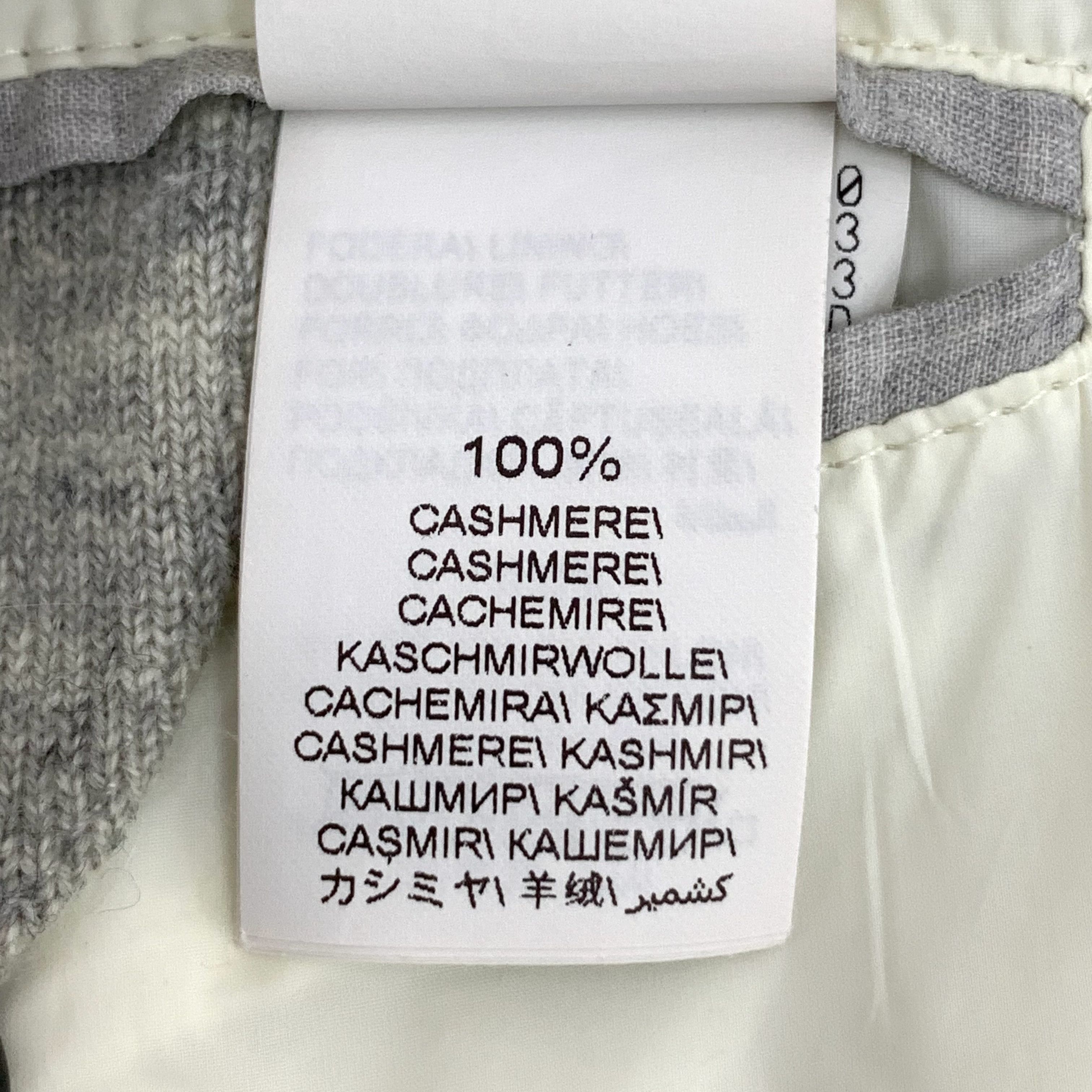 Brunello Cucinelli Brunello Cucinelli Cashmere Down Jacket Grey-Green (48) Size US M / EU 48-50 / 2 - 7 Thumbnail