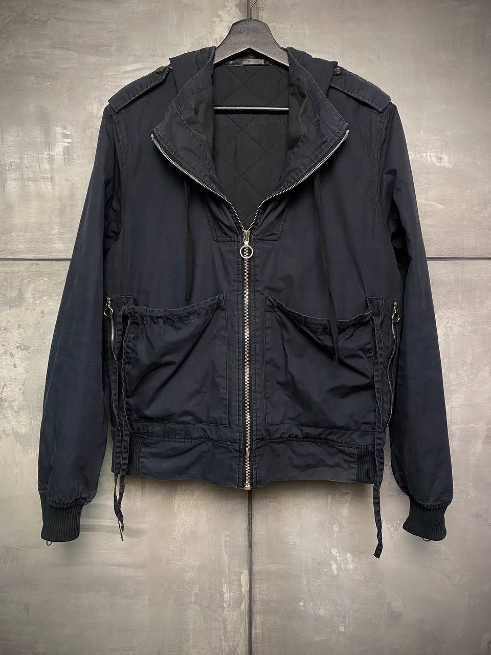 Kris Van Assche Insulated Jacket With Hood 46-48 Size US M / EU 48-50 / 2 - 2 Thumbnail