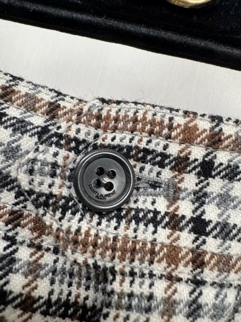 Saint Laurent Paris Saint Laurent Wool Shorts Size 36-2506 Size 35" - 2 Thumbnail