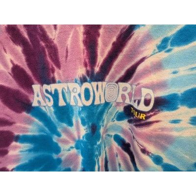 Other Travis Scott 2018 Astroworld Wish You Were Here Tour Tie Dye Size US L / EU 52-54 / 3 - 7 Thumbnail