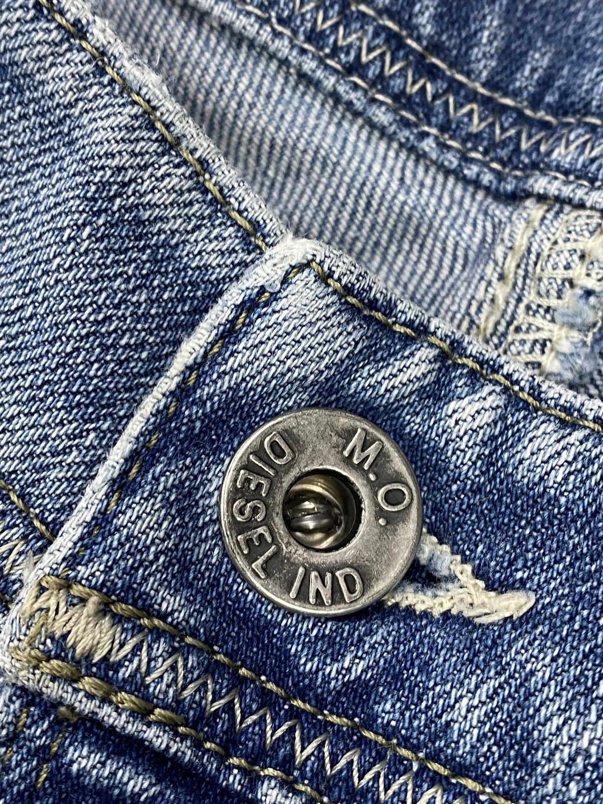 Diesel 🔥LASTDROP🔥 Y2K Diesel Angel Lowky Reg Slim Straight Low Rise Size 30" / US 8 / IT 44 - 18 Thumbnail