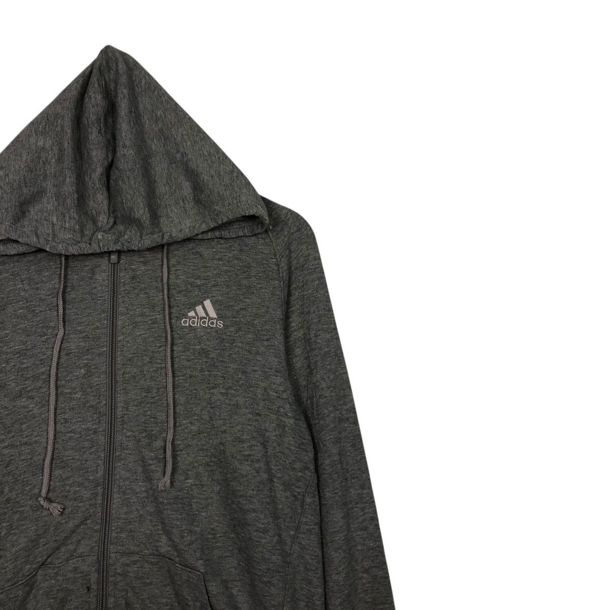 Adidas 📌Rich Grey Vintage Zipper Jacket Adidas Size US M / EU 48-50 / 2 - 7 Thumbnail