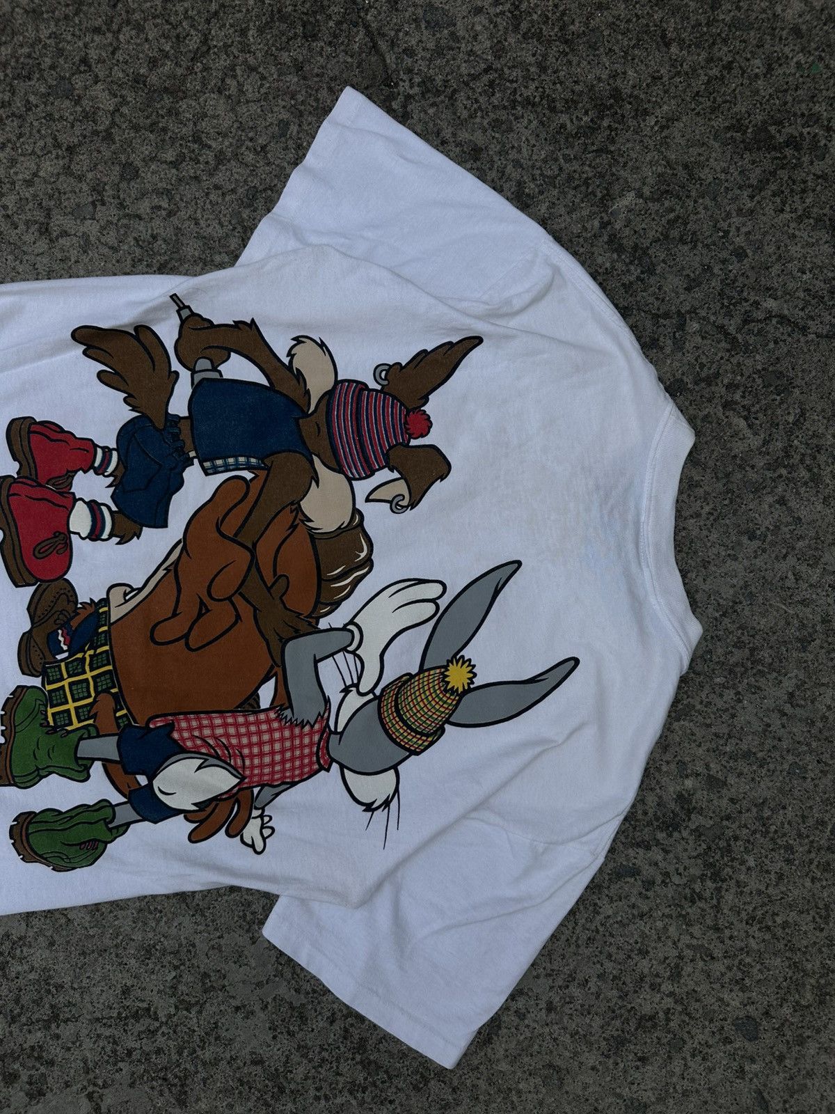 Changes Rare T-Shirt Looney Tunes Crew Double Print Size US L / EU 52-54 / 3 - 7 Thumbnail