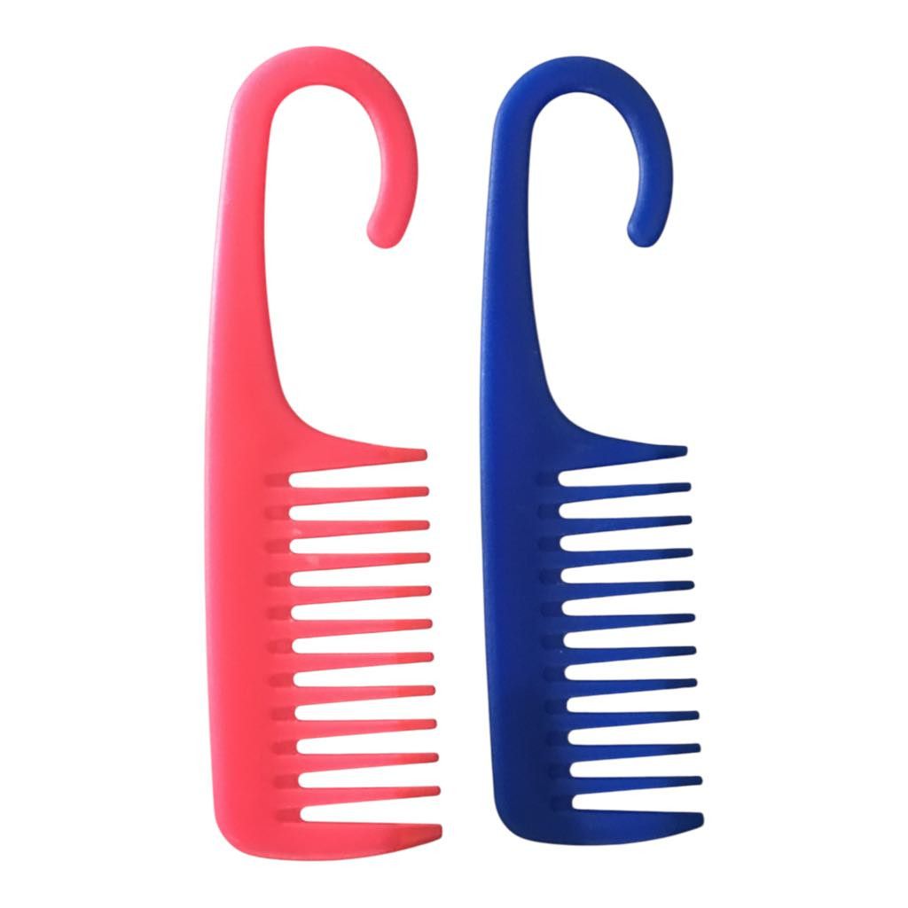 Other 2 Pack VINTAGE Conair Wide Tooth Comb Dipped Detangle Hook Size ONE SIZE - 1 Thumbnail