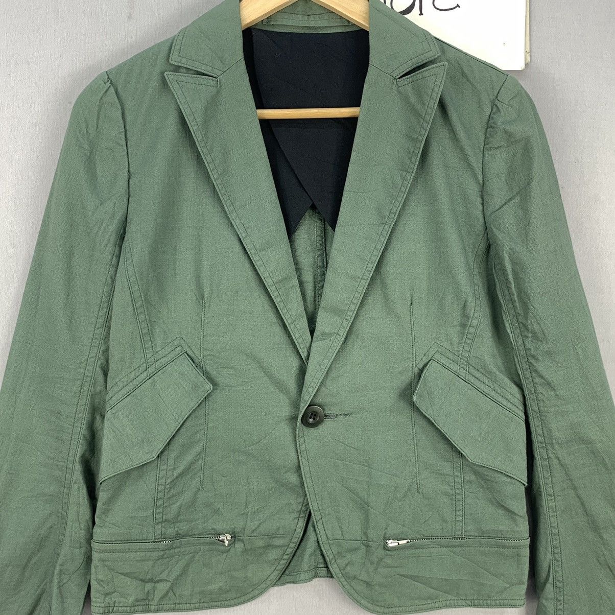 Issey Miyake Vintage Zucca Issey Miyake Tactical Blazer Coat Jacket Size XS / US 0-2 / IT 36-38 - 2 Thumbnail