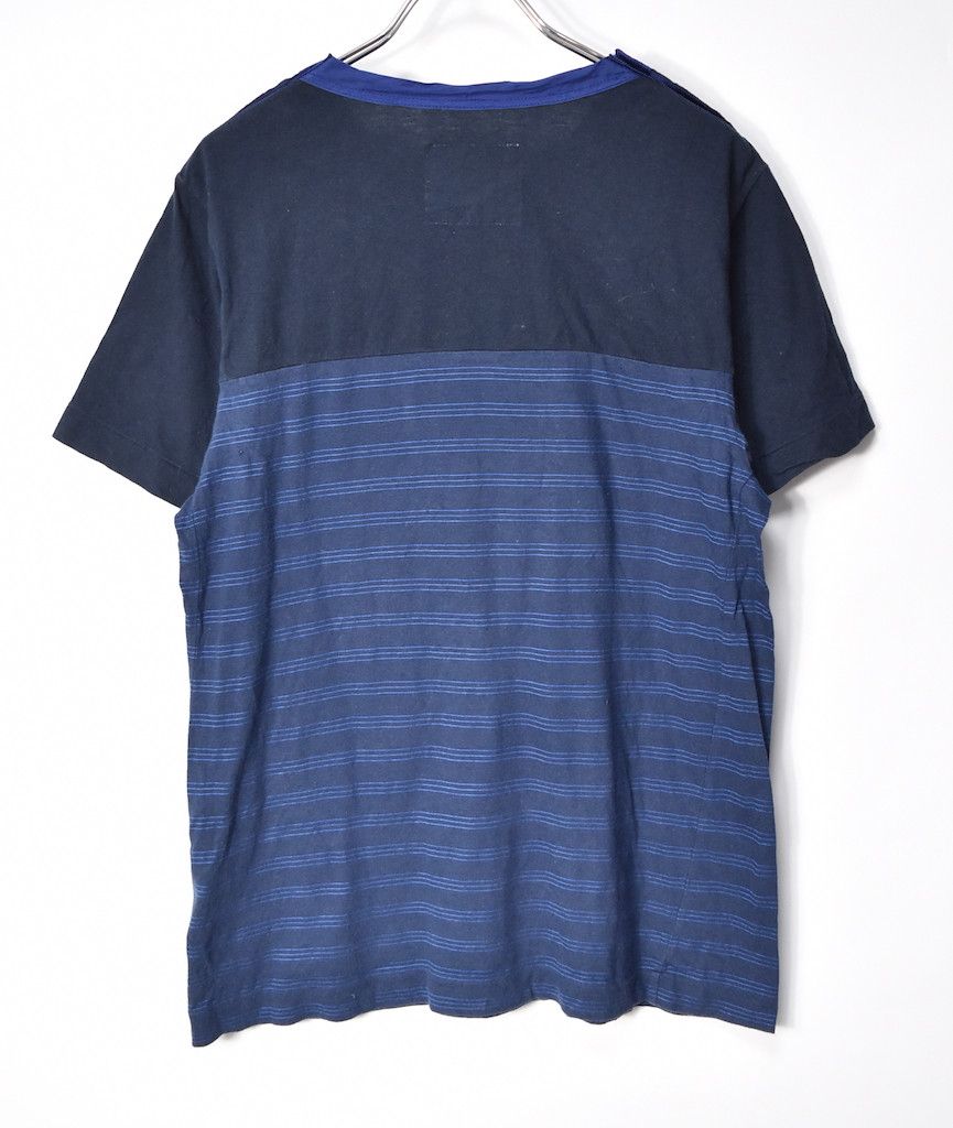 Sacai stripe pocket t-shirt 27212 - 739 58 Size US S / EU 44-46 / 1 - 2 Thumbnail