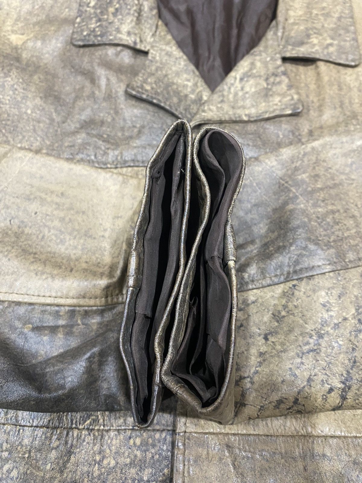 Other Rare Leather JULIAN MARCUIR Button Jacket Size US L / EU 52-54 / 3 - 16 Thumbnail