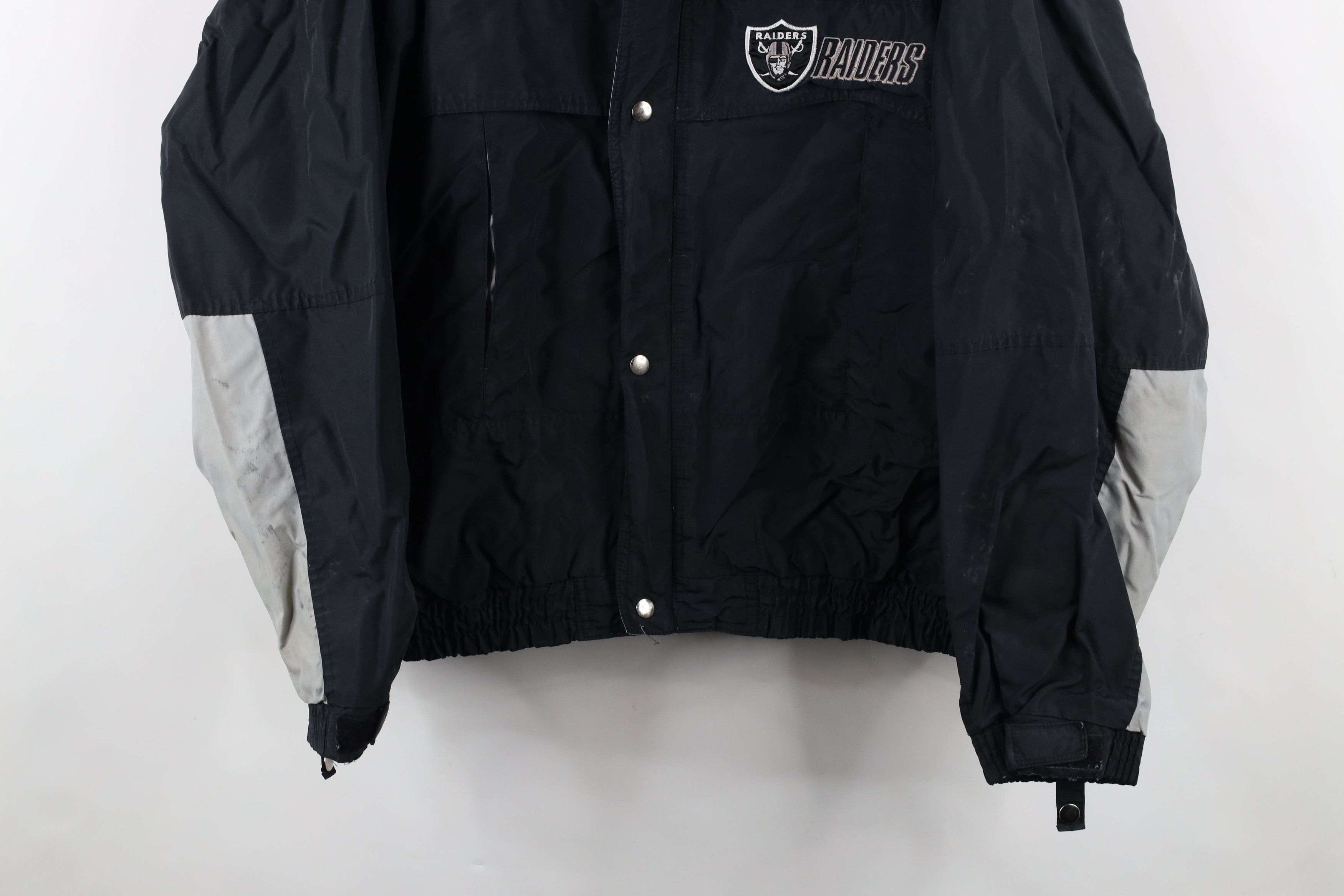 Vintage Vintage 90s Spell Los Angeles Raiders Football Jacket NWA Size US XXL / EU 58 / 5 - 3 Thumbnail