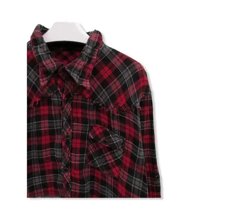Japanese Brand Japanese Brand Corn Flake Plaid Tartan Flannel Shirt 👕 Size US S / EU 44-46 / 1 - 2 Thumbnail