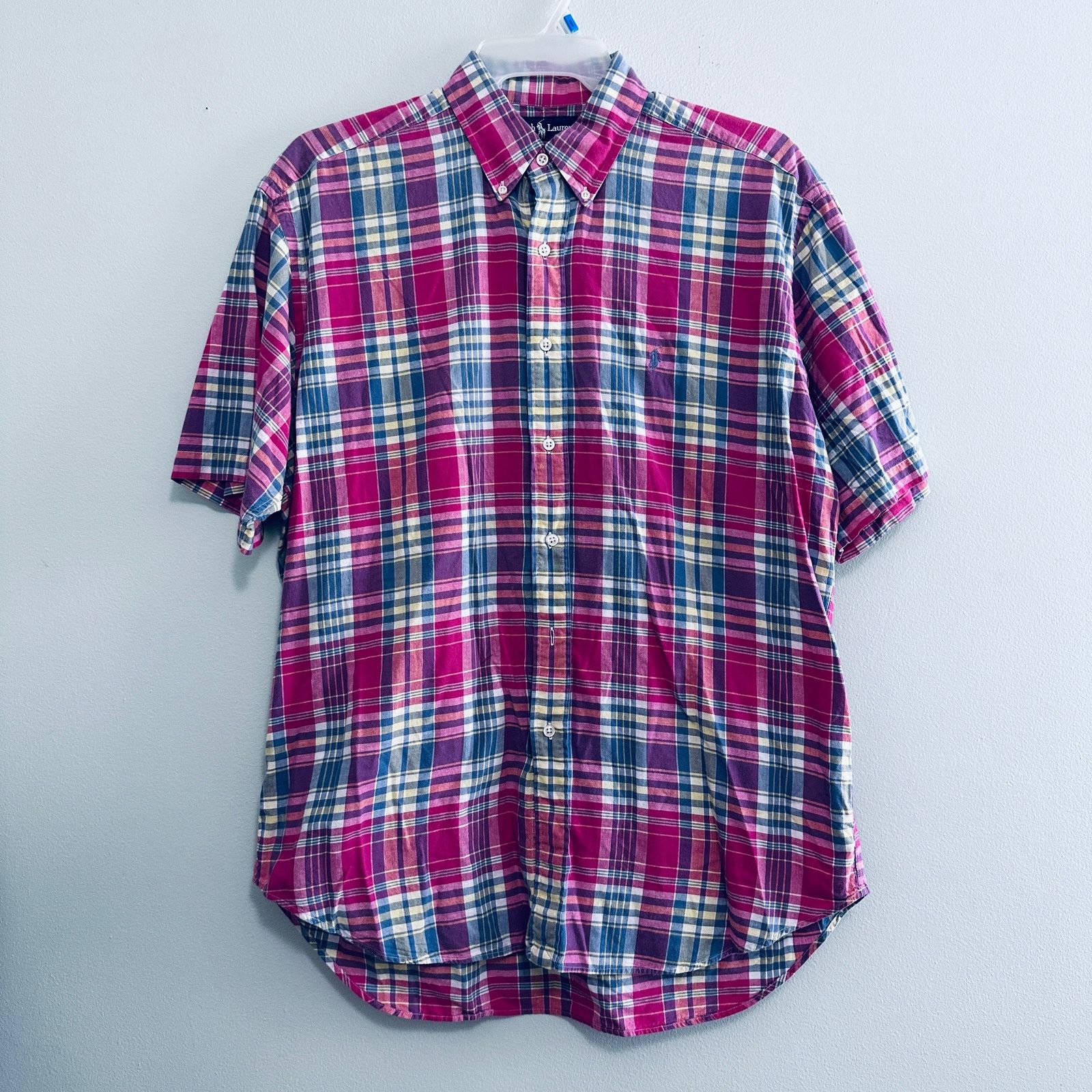 Ralph Lauren Ralph Lauren red summer plaid Blake fit button down Size US L / EU 52-54 / 3 - 2 Thumbnail