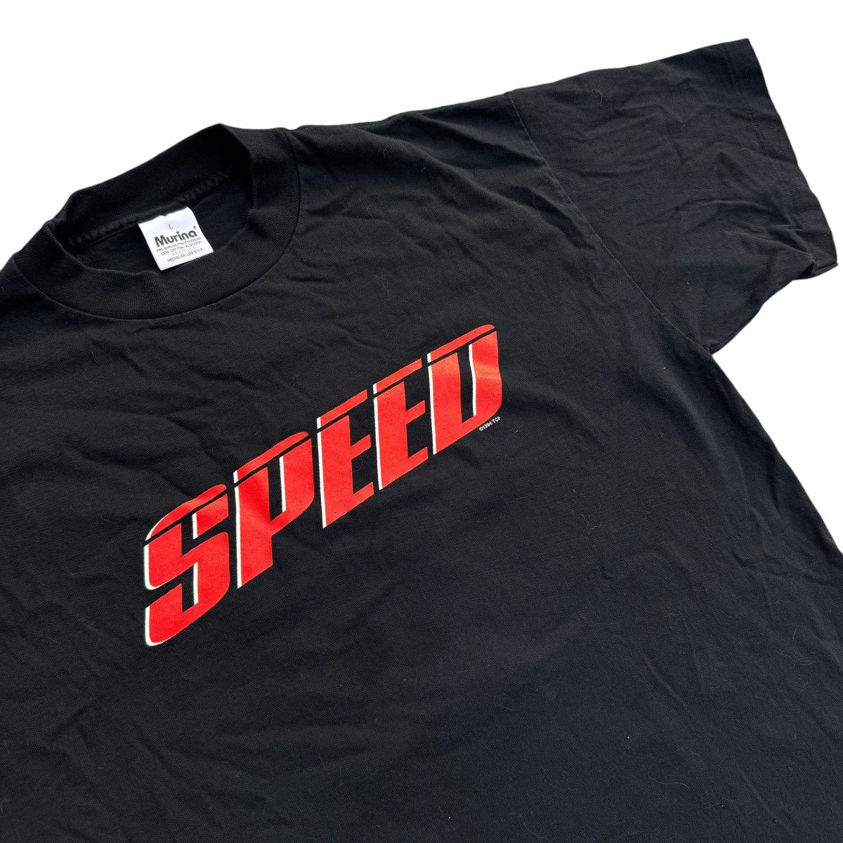 Vintage 1994 Speed Movie Promo Graphic Tee Keanu Reeves Vintage Size US L / EU 52-54 / 3 - 5 Thumbnail