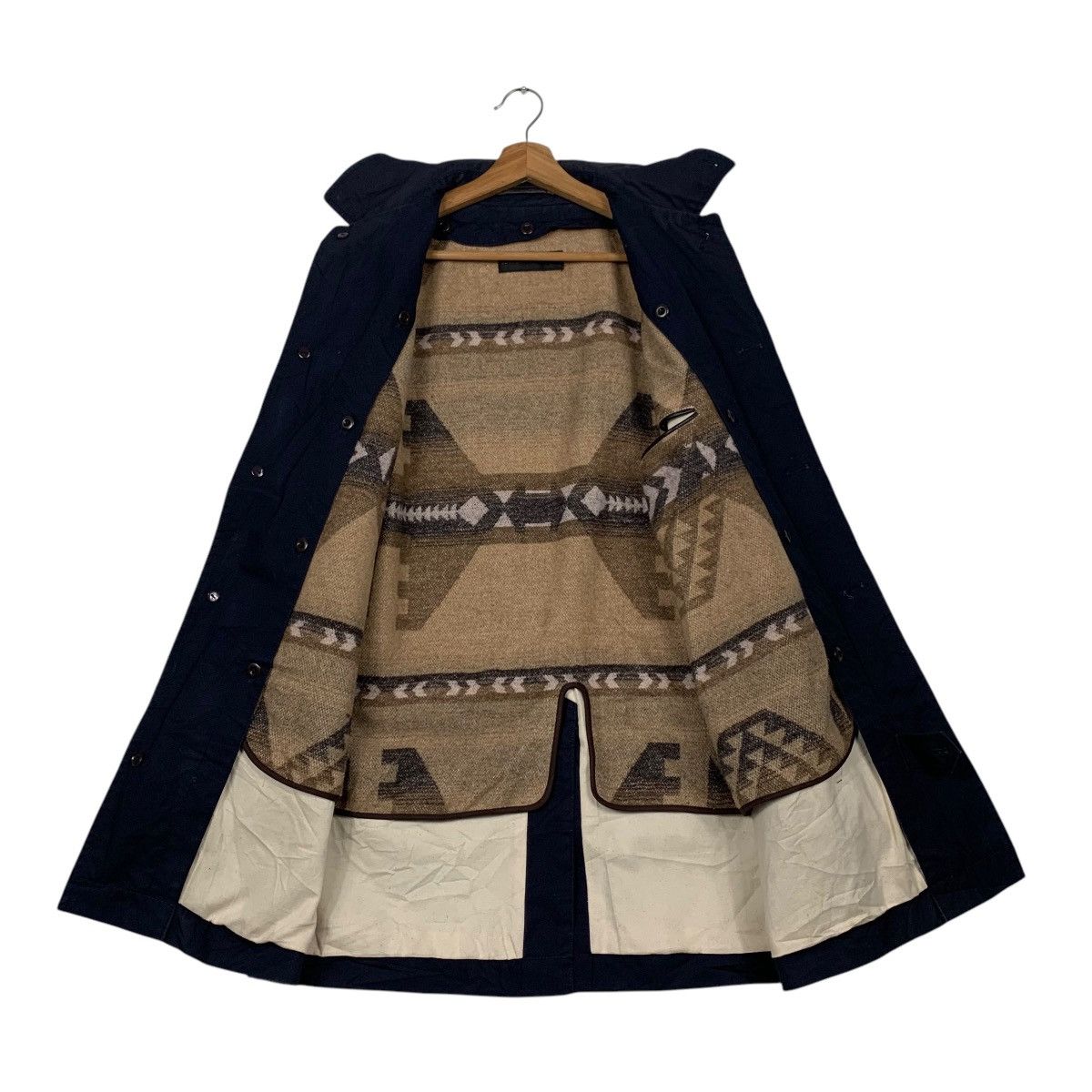 Japanese Brand SURPLUS SEMINARY Navajo Lined Casual Jacket #2172-C96 Size US M / EU 48-50 / 2 - 9 Thumbnail