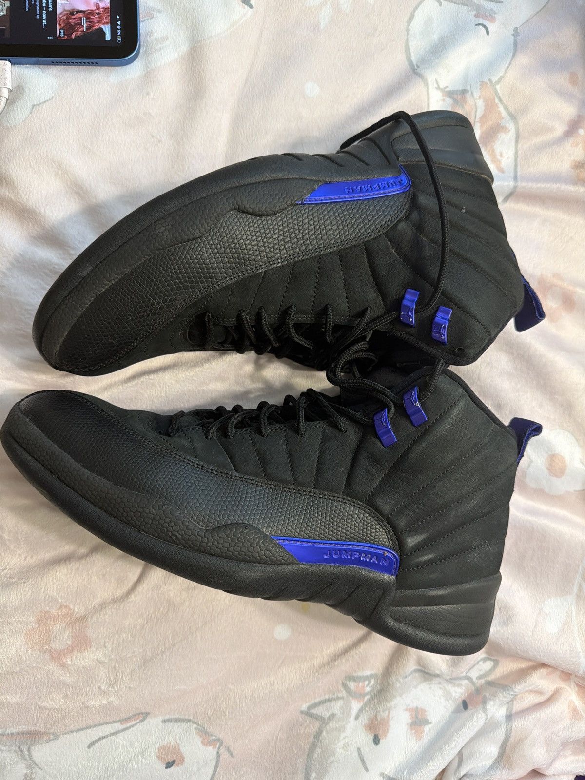 Jordan Brand Air Jordan 12 retros dark concord Size US 11.5 / EU 44-45 - 2 Thumbnail