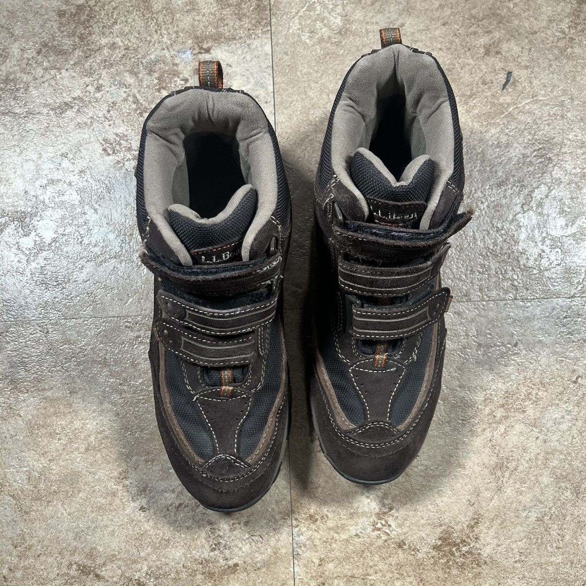 L.L. Bean × Vintage Vtg Men's L.L. Bean Brown Suede Outdoor Hiking Boots Size US 11.5 / EU 44-45 - 2 Thumbnail
