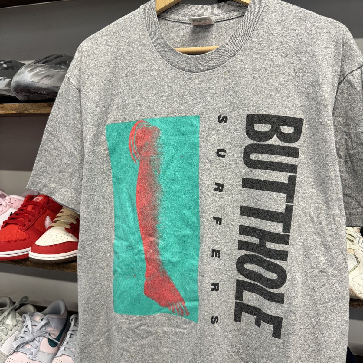 Supreme Supreme Butthole Surfers Leg Tee Size US L / EU 52-54 / 3 - 3 Thumbnail